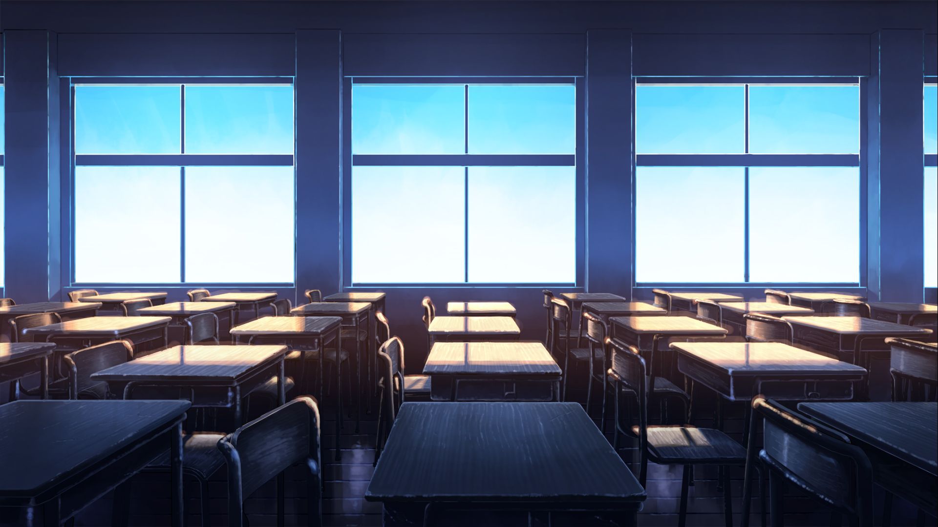 Anime School Scenery Wallpaper Free Anime School Scenery Background