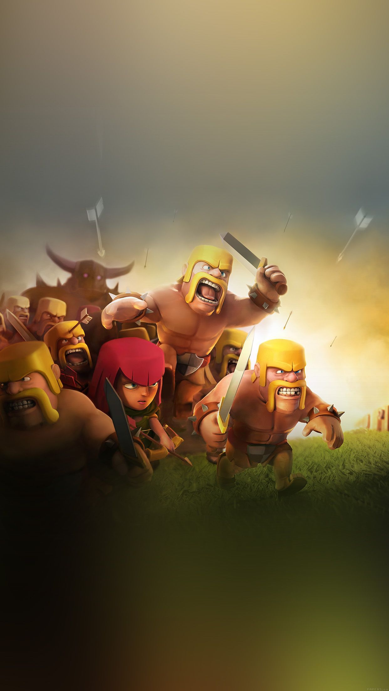 Clash of Clans iPhone Wallpaper Free Clash of Clans iPhone Background
