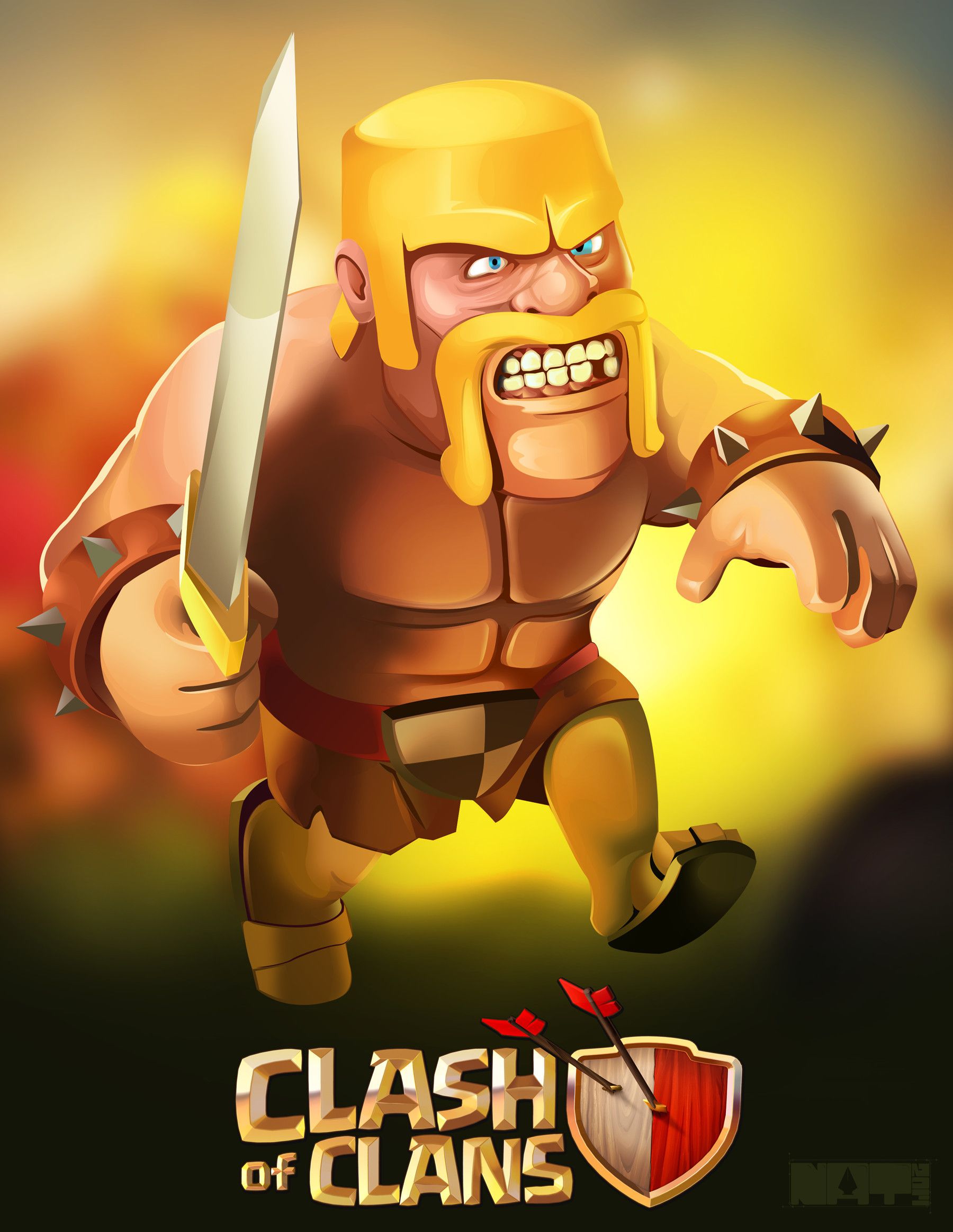 Clash Of Clans HD iPhonewallsdesk.com