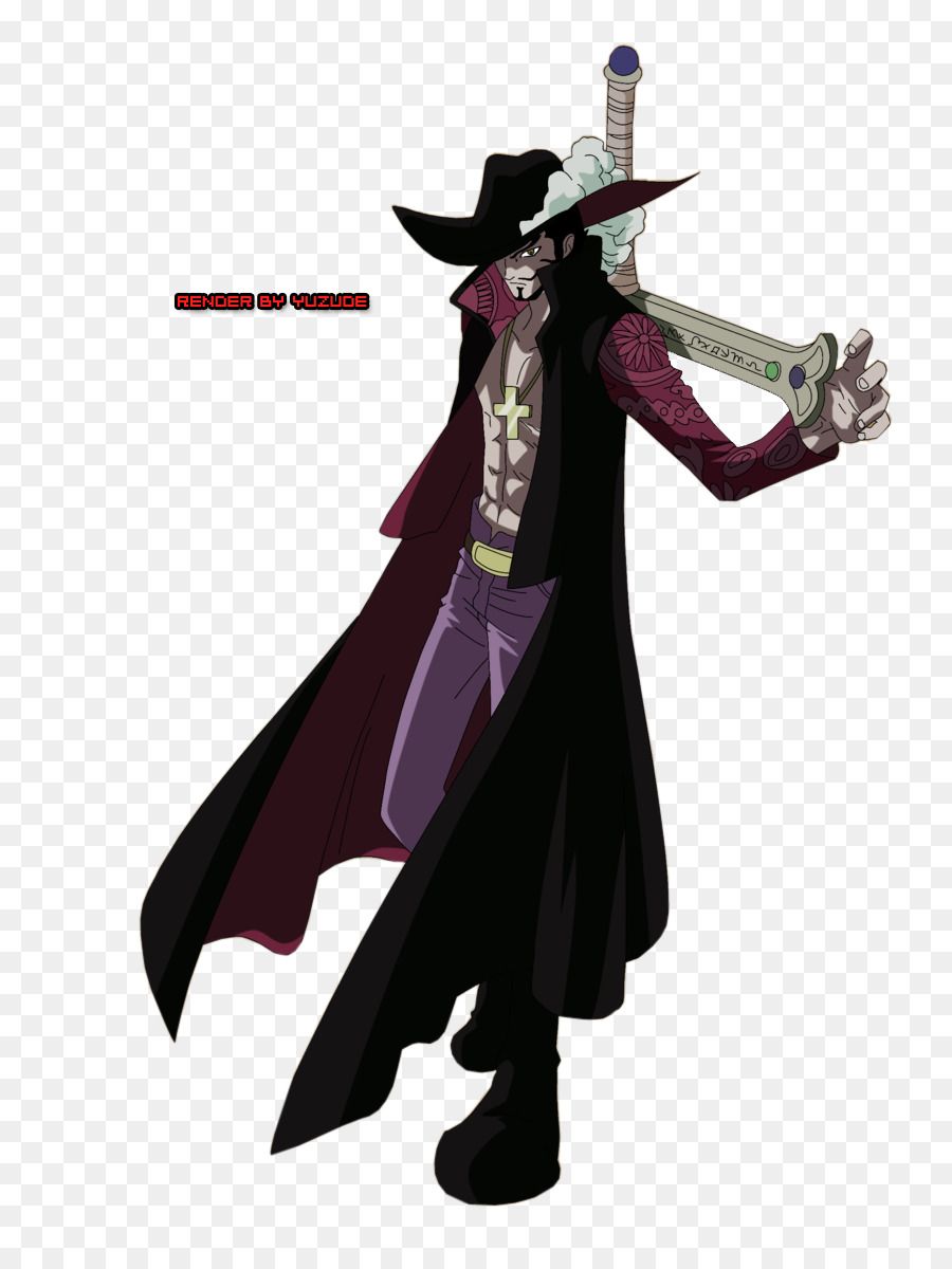 Dracule Mihawk, Roronoa Zoro, Monkey D Luffy, Figurine