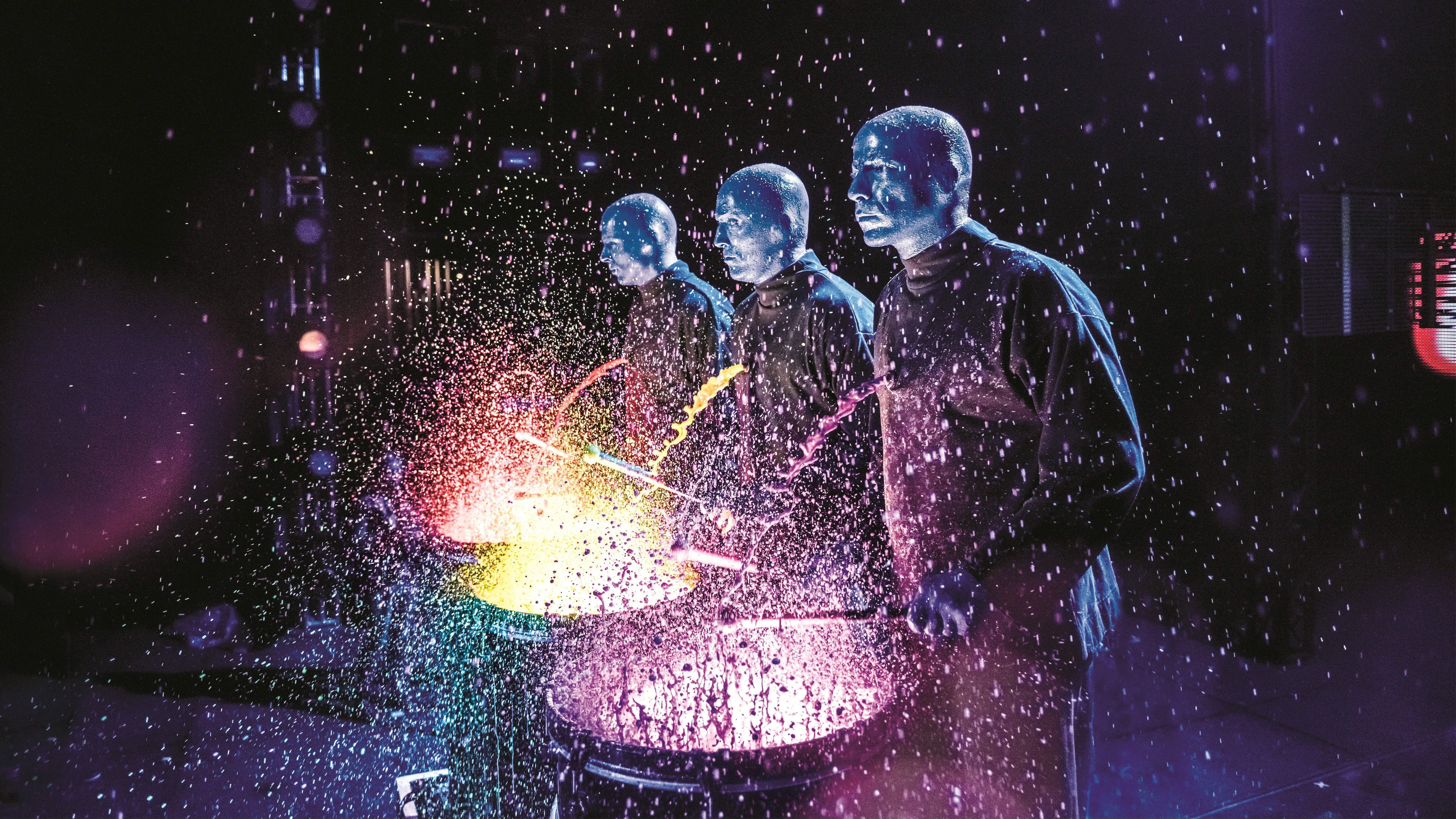 Blue Man Group Wallpaper