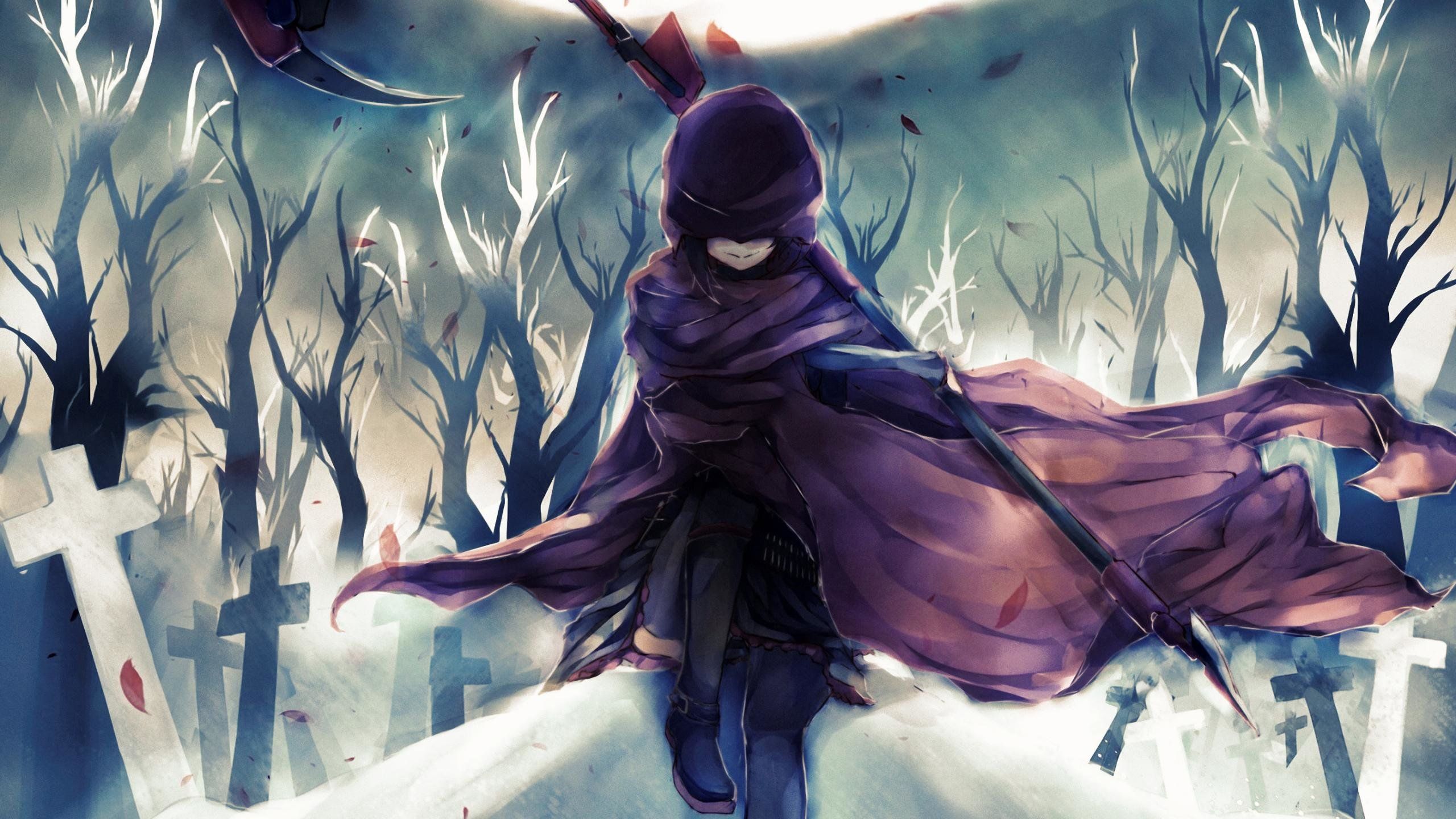 Free Download Ruby Rose Wallpaper Id Boy With Scythe