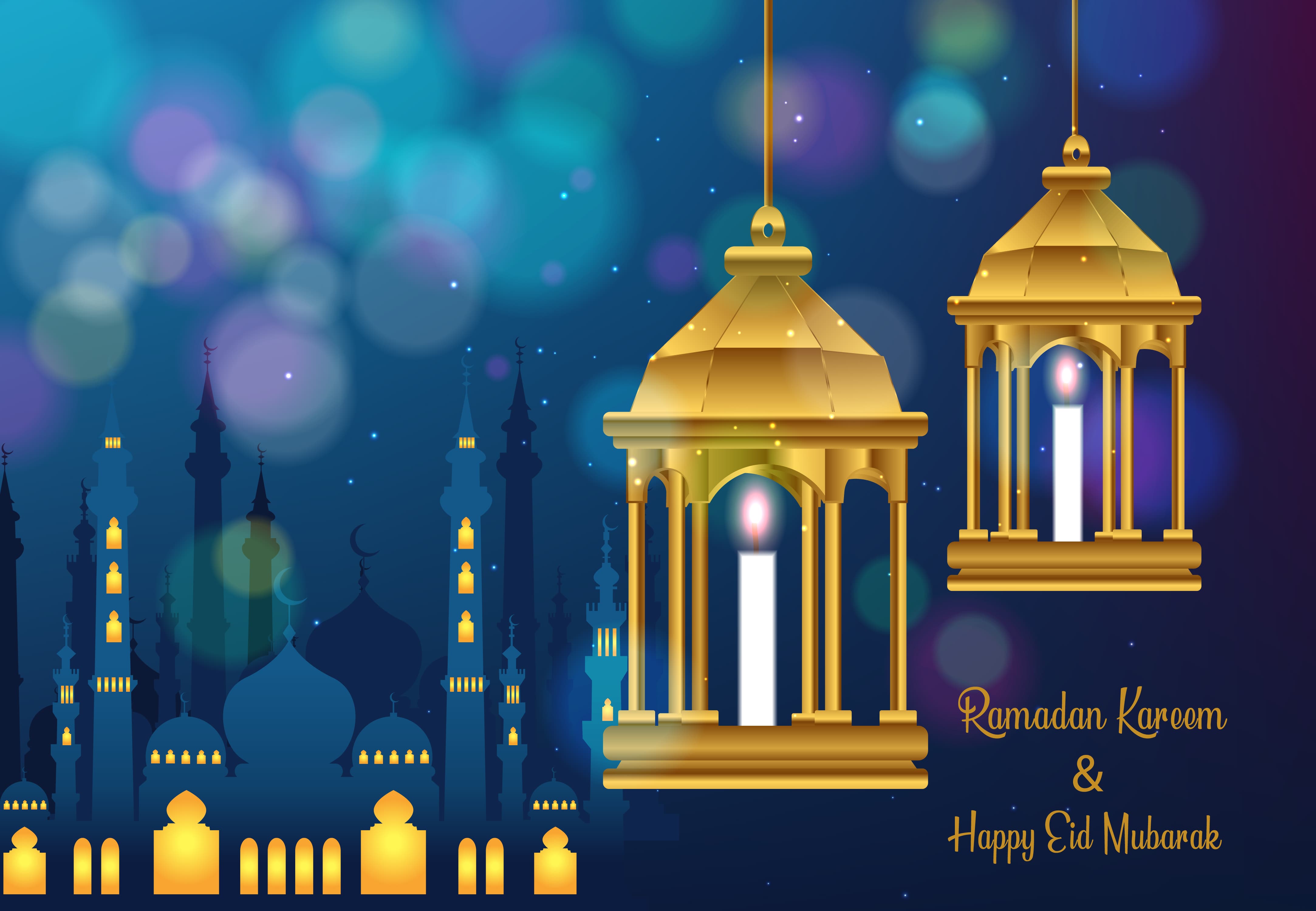 Ramzan Eid Mubarak Wallpaper