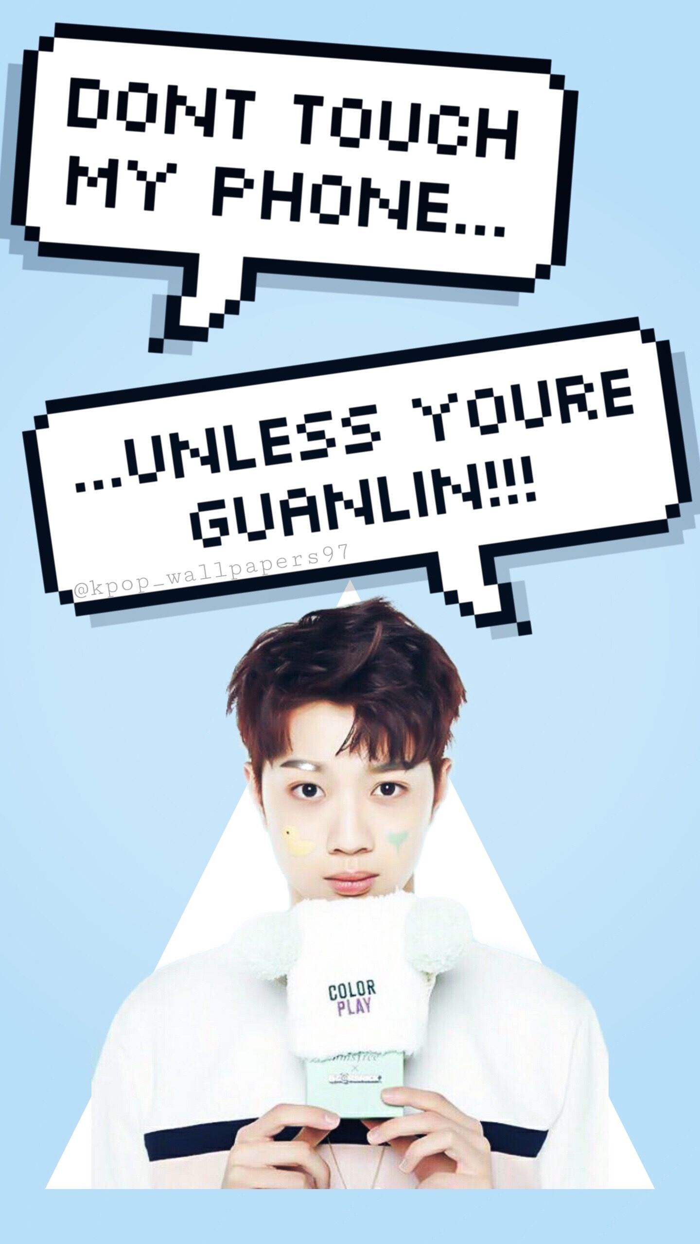 Guanlin One☁️ - - #wannaone #wannaonewallpaper