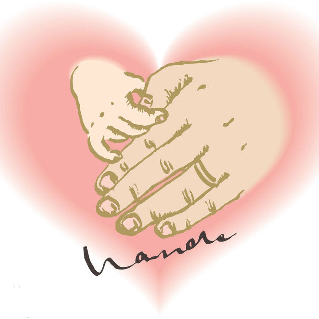 Mother's Hand Hold Baby's Hand Love Heart iPad Wallpaper. iPad