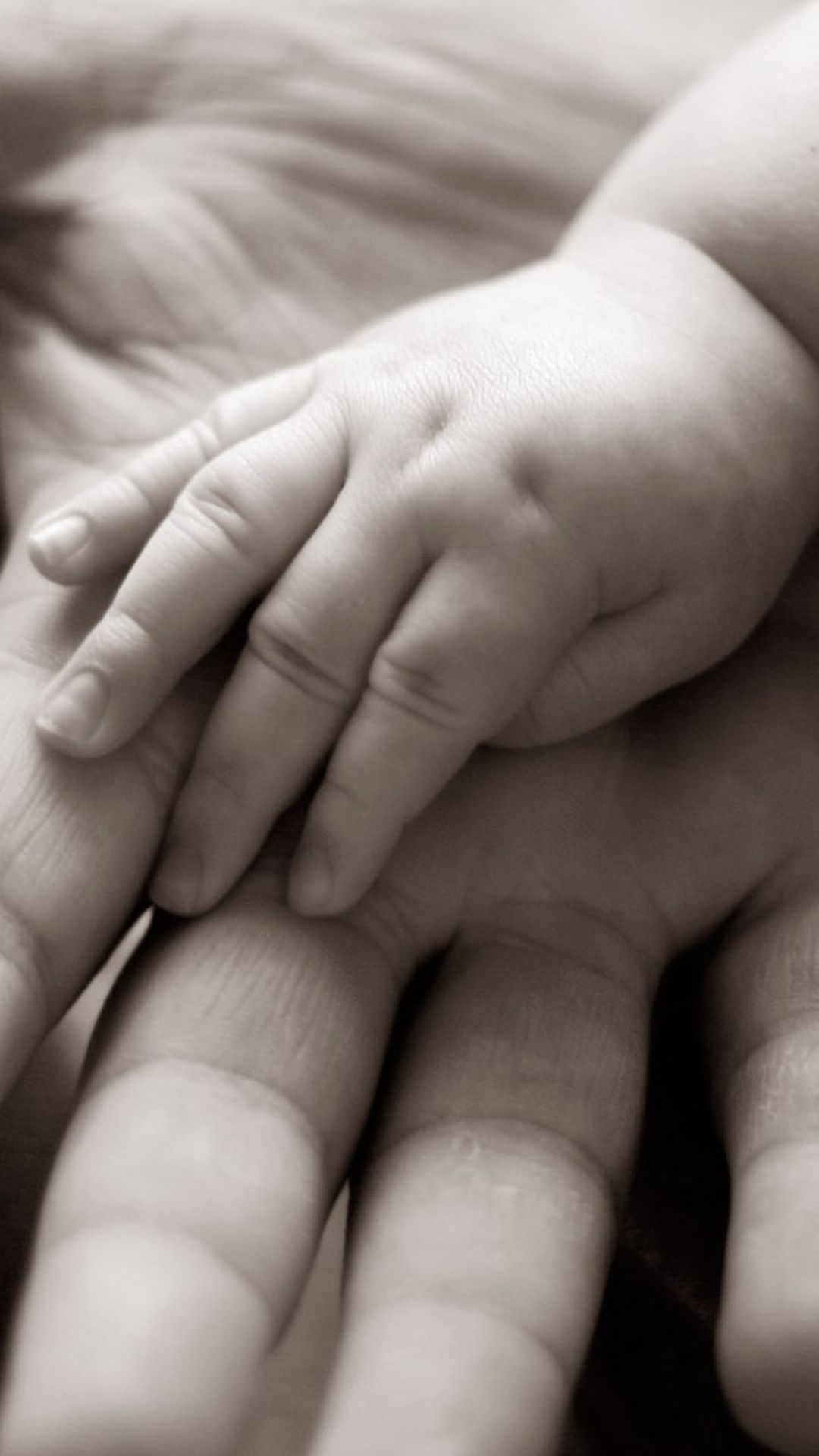 Warm Baby Hands In Parents Hand #iPhone .com