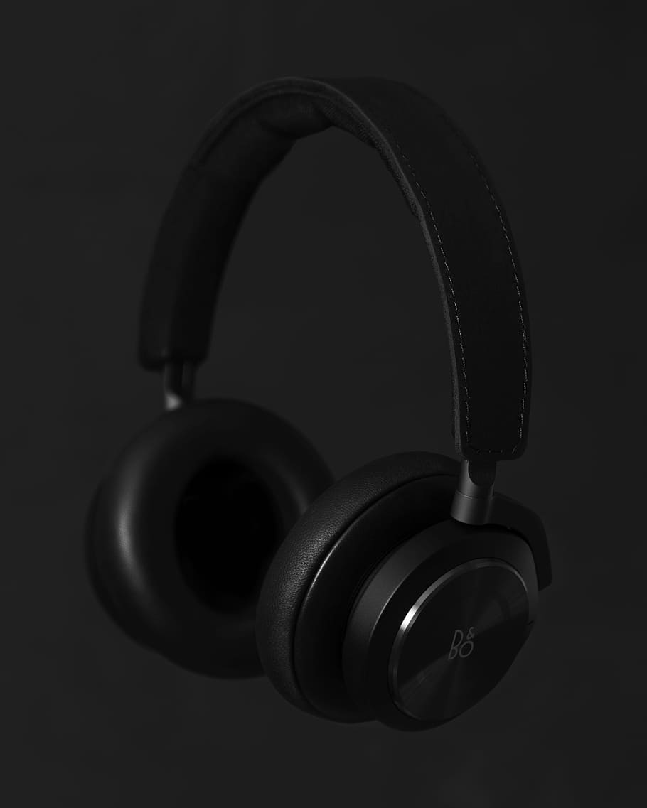 HD wallpaper: Beoplay., black wireless headphones, bang