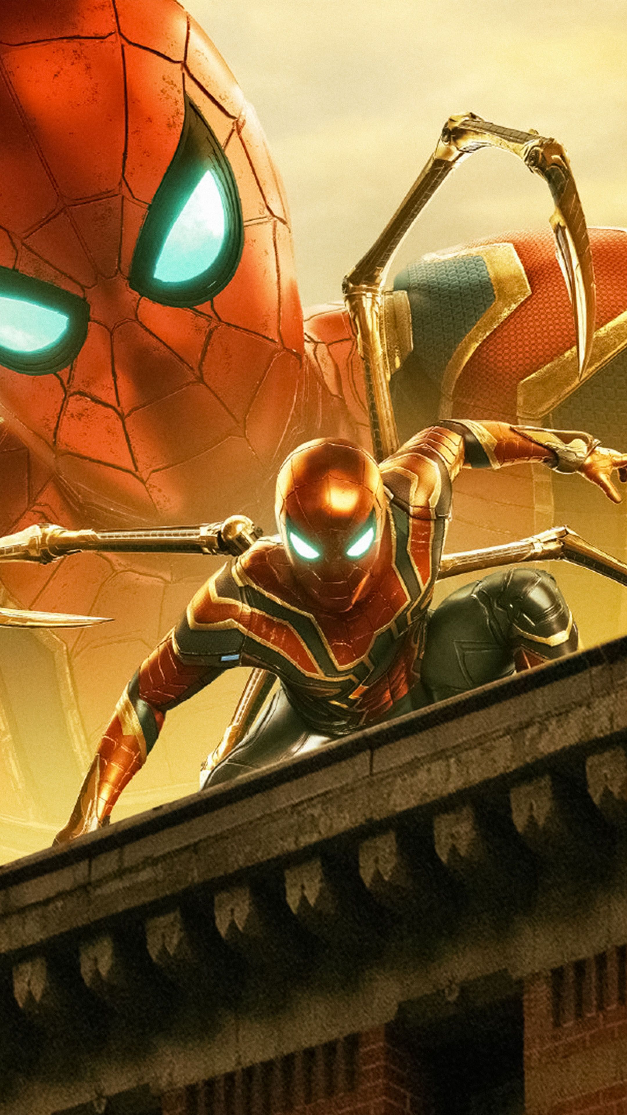 Iron Spider Spider Man Far From Home 2019 4K Ultra HD Mobile Wallpaper