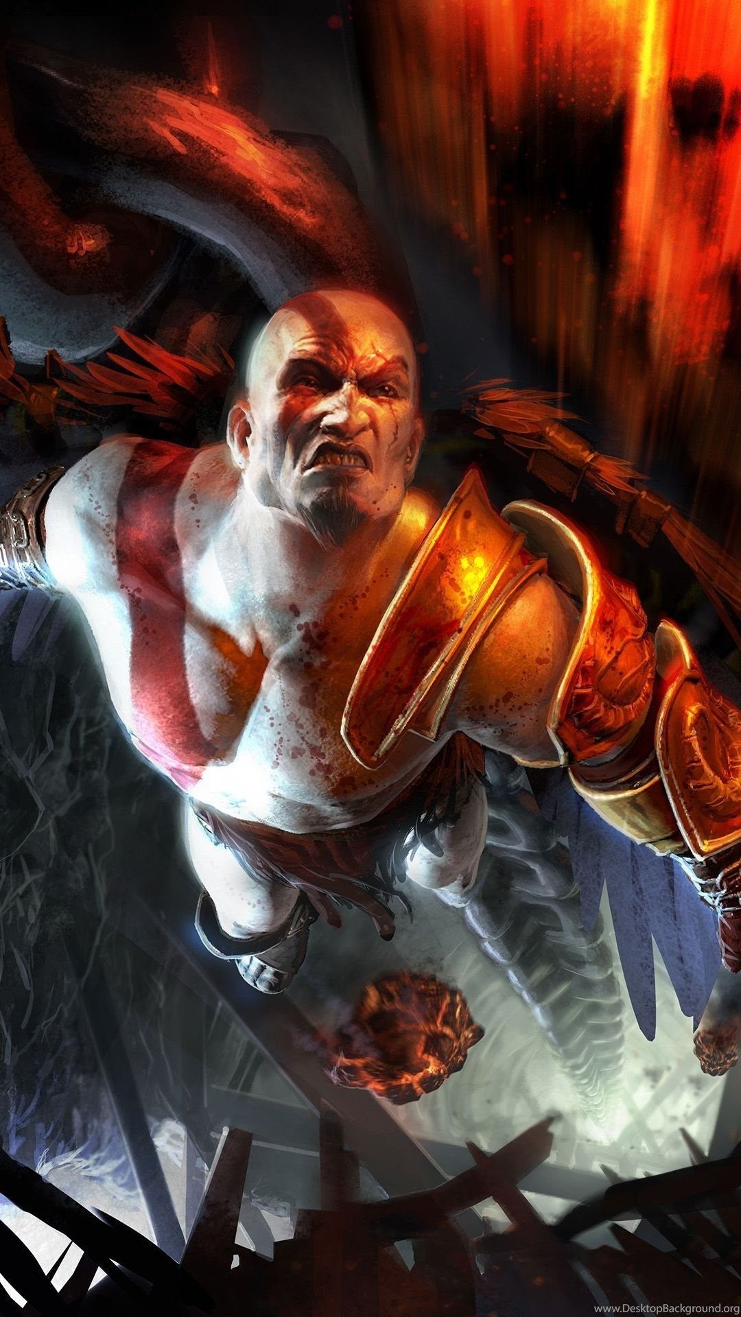 God Of War Mobile Wallpaper Desktop Background