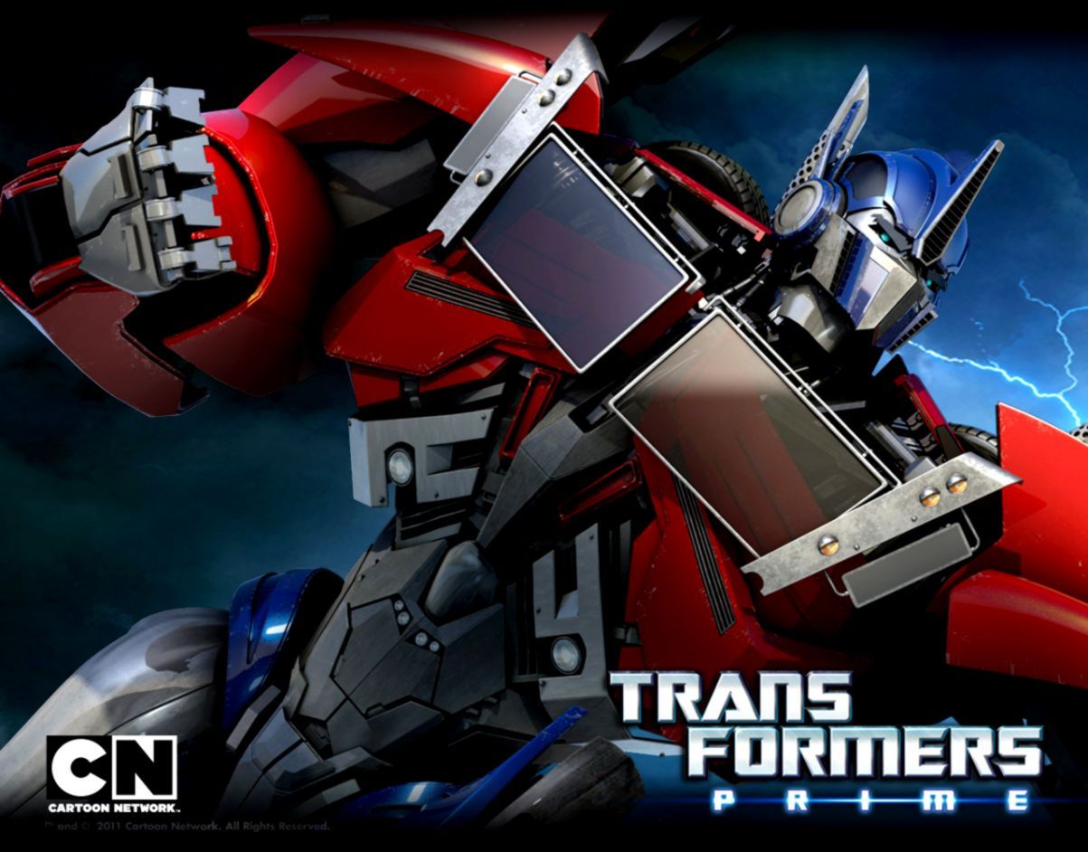 Optimus Prime Transformers Cartoon Wallpaper
