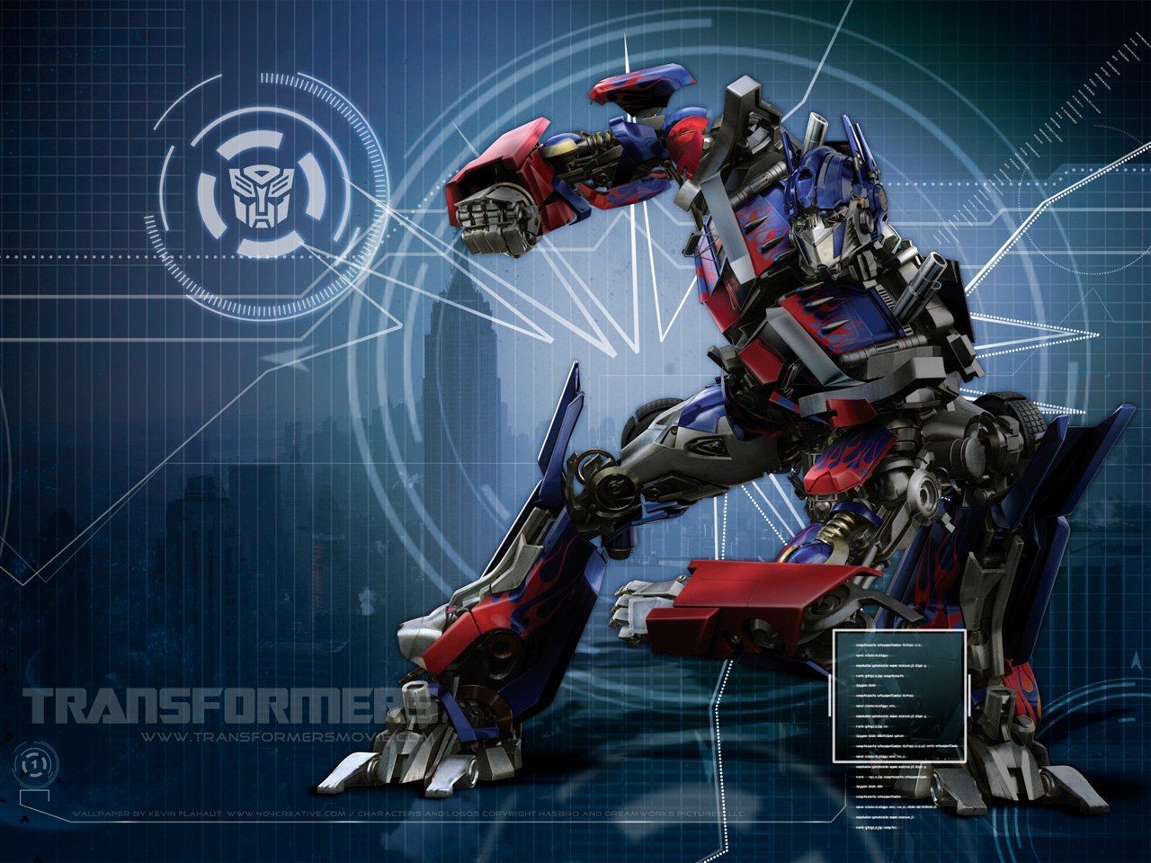 transformers 2 prime screensaver