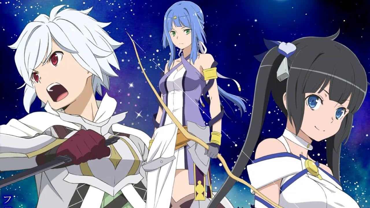 DanMachi Movie: Orion no Ya 1080p BD Eng Sub HEVC. AnimeKayo