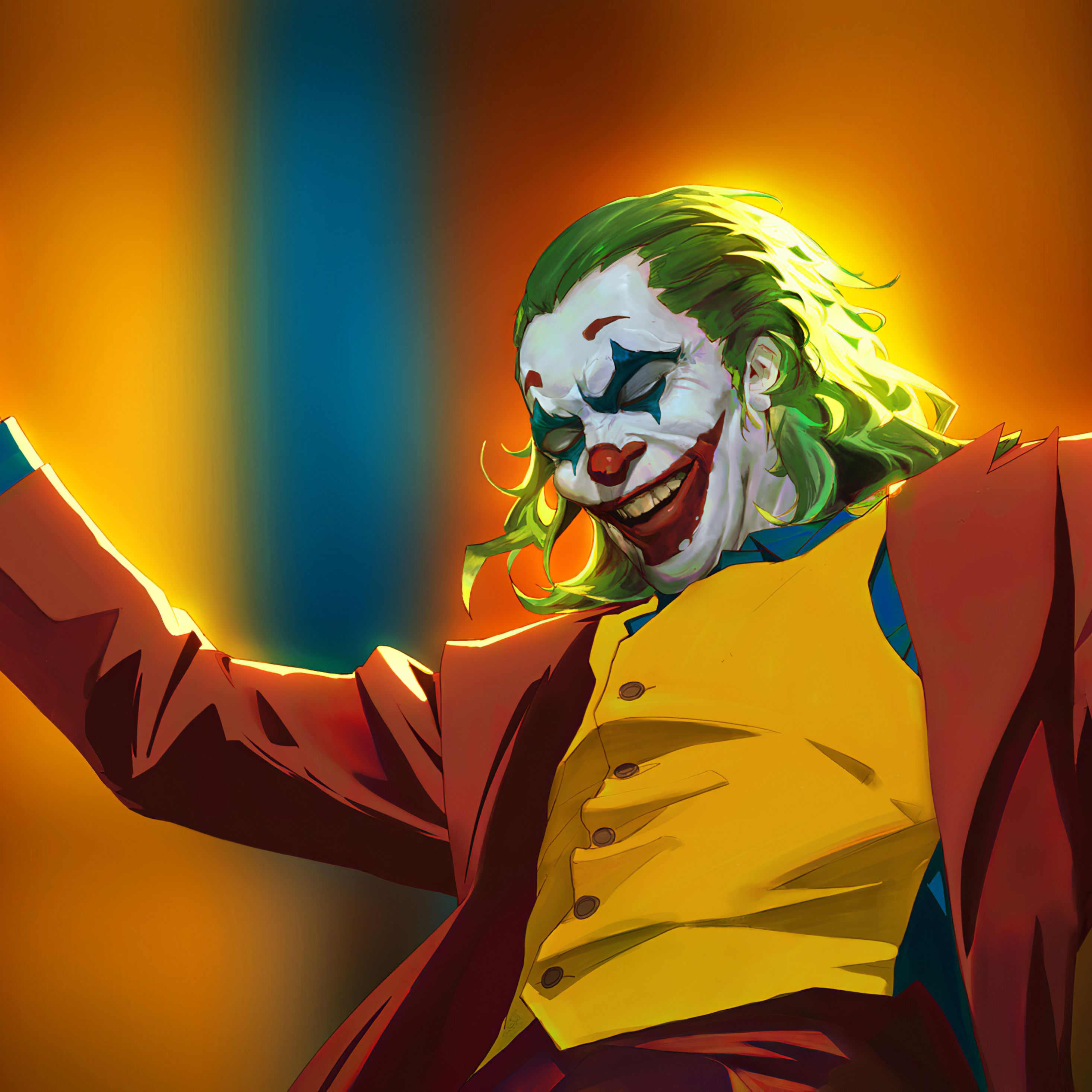 Joker Danger Laugh iPad Pro Retina Display HD 4k