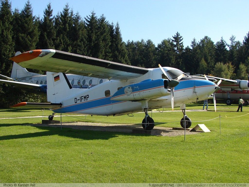 Dornier Do 28D 2 Skyservant, DFVLR, Registrierung D IFMP