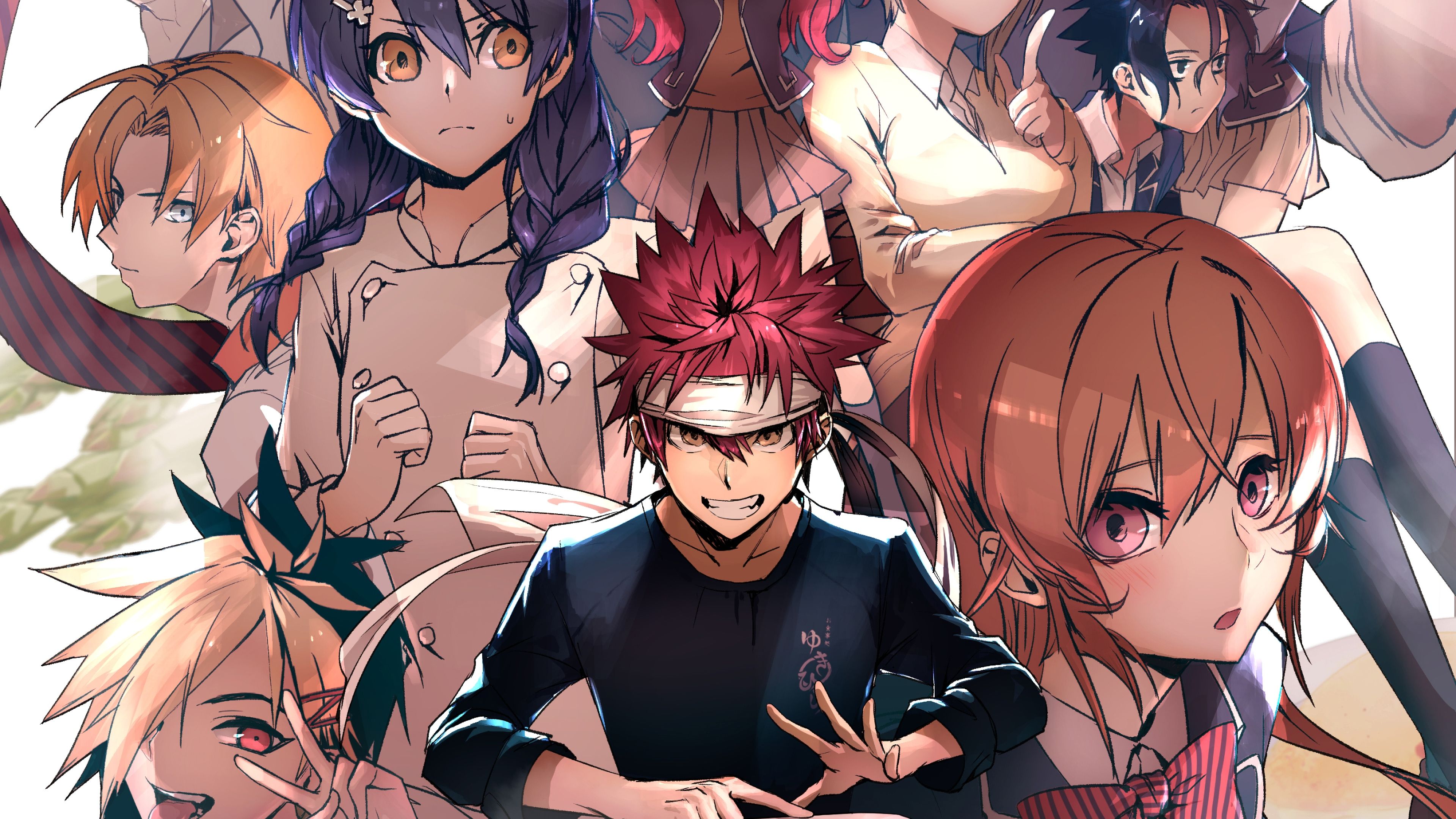 Food Wars Wallpaper 4k