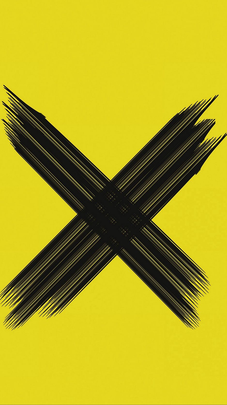 Black And Yellow iPhone Wallpaper