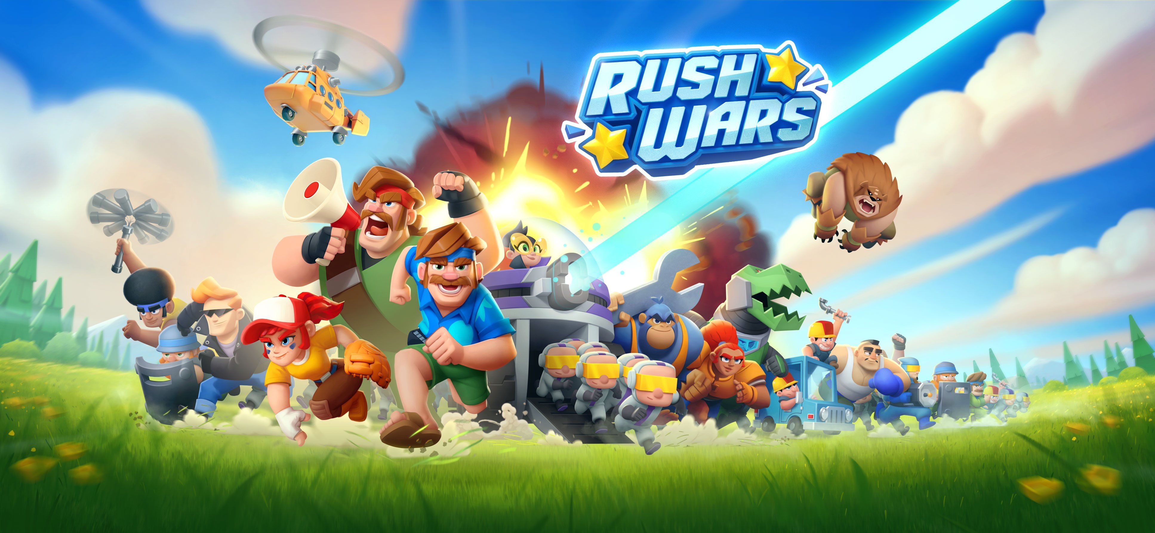 Rush Wars soft launches in Canada, Australia, and New Zealand!