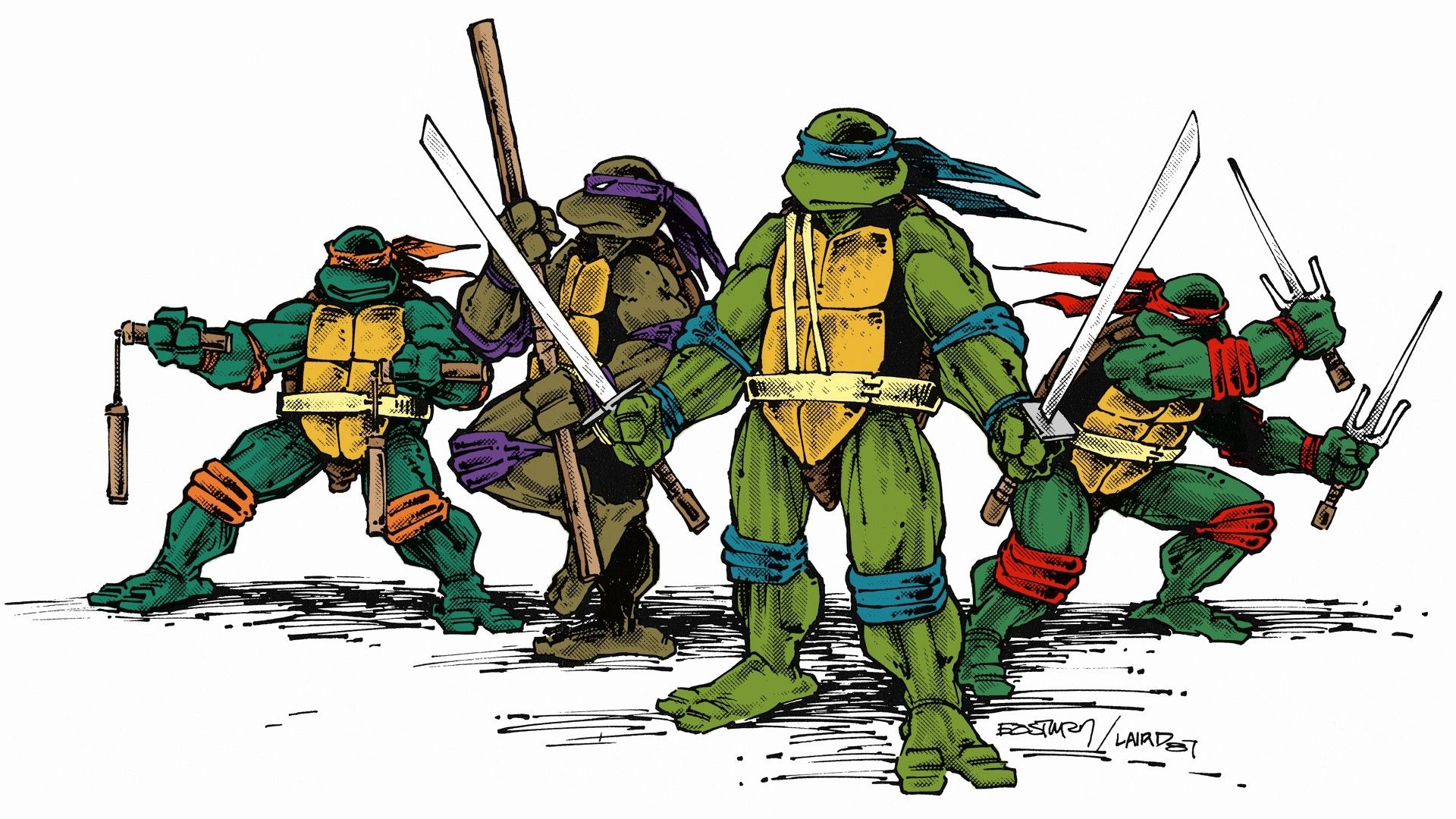 teenage mutant ninja turtles 1920x1080 wallpaper High Quality