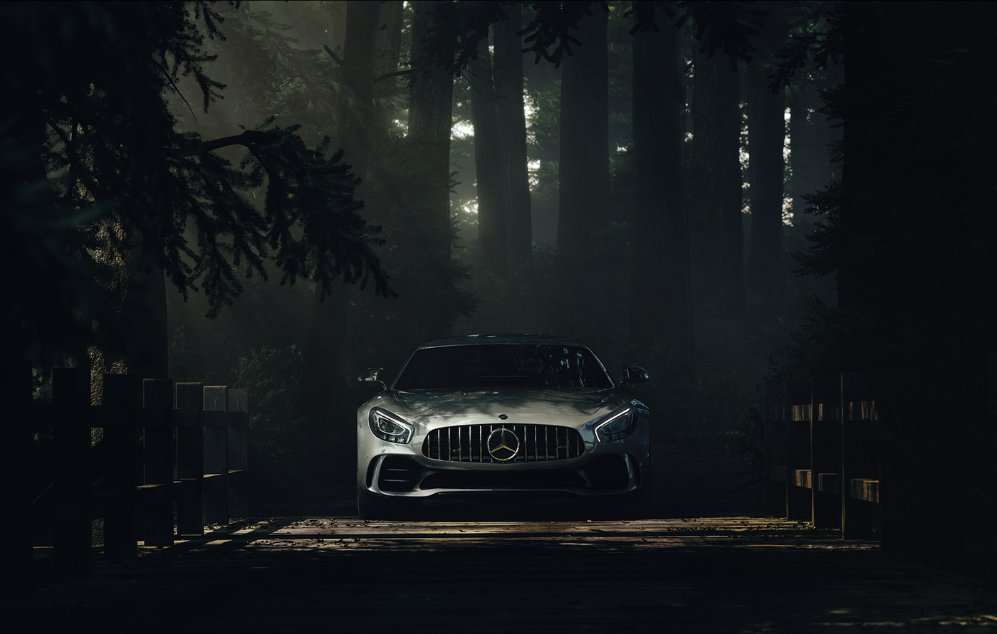 AMG GT, Deep Forest. Mercedes benz wallpaper, Mercedes