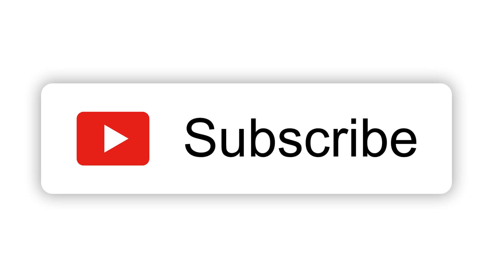Free YouTube Subscribe Button Download Design Inspiration. Gambar