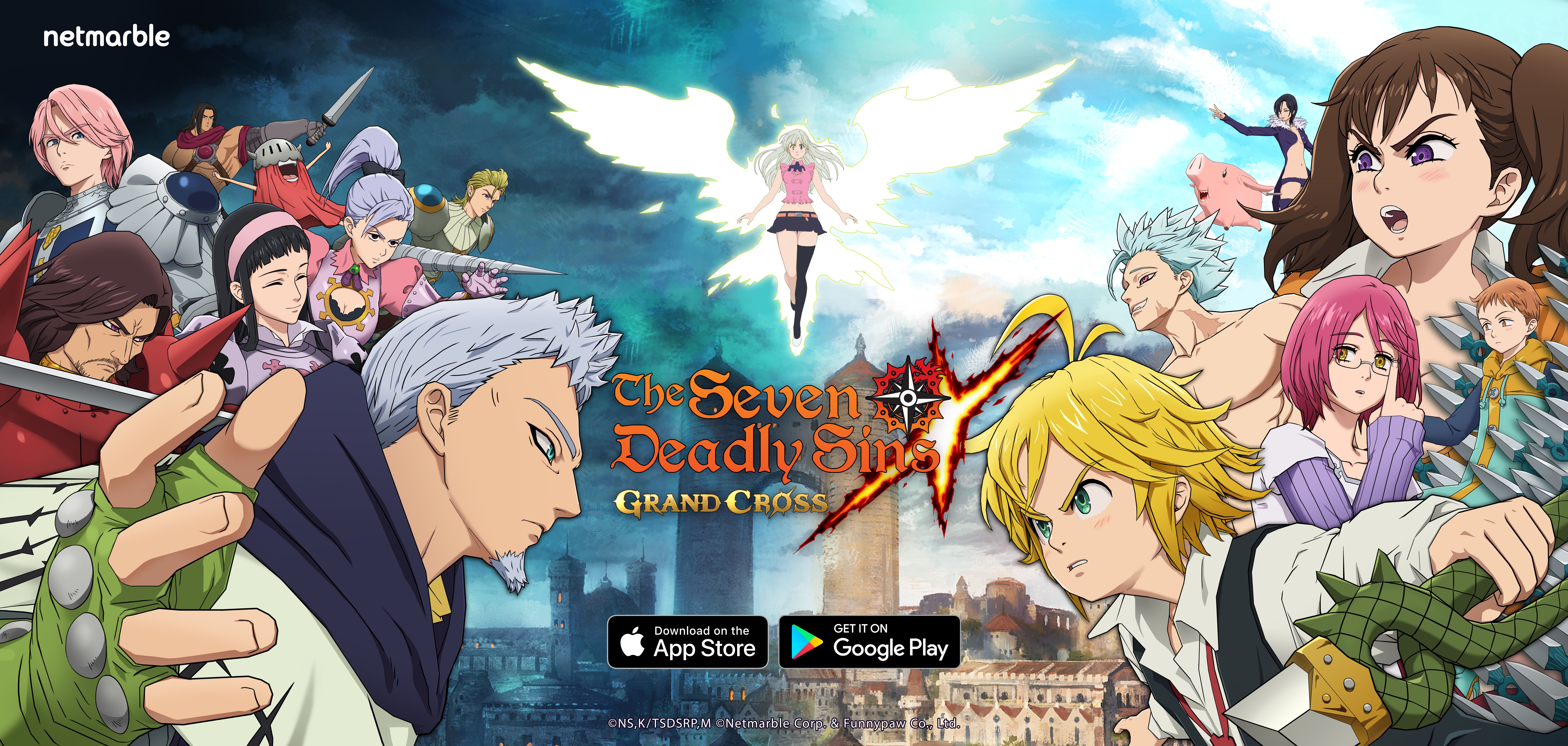 The Seven Deadly Sins: Grand Cross has officially released