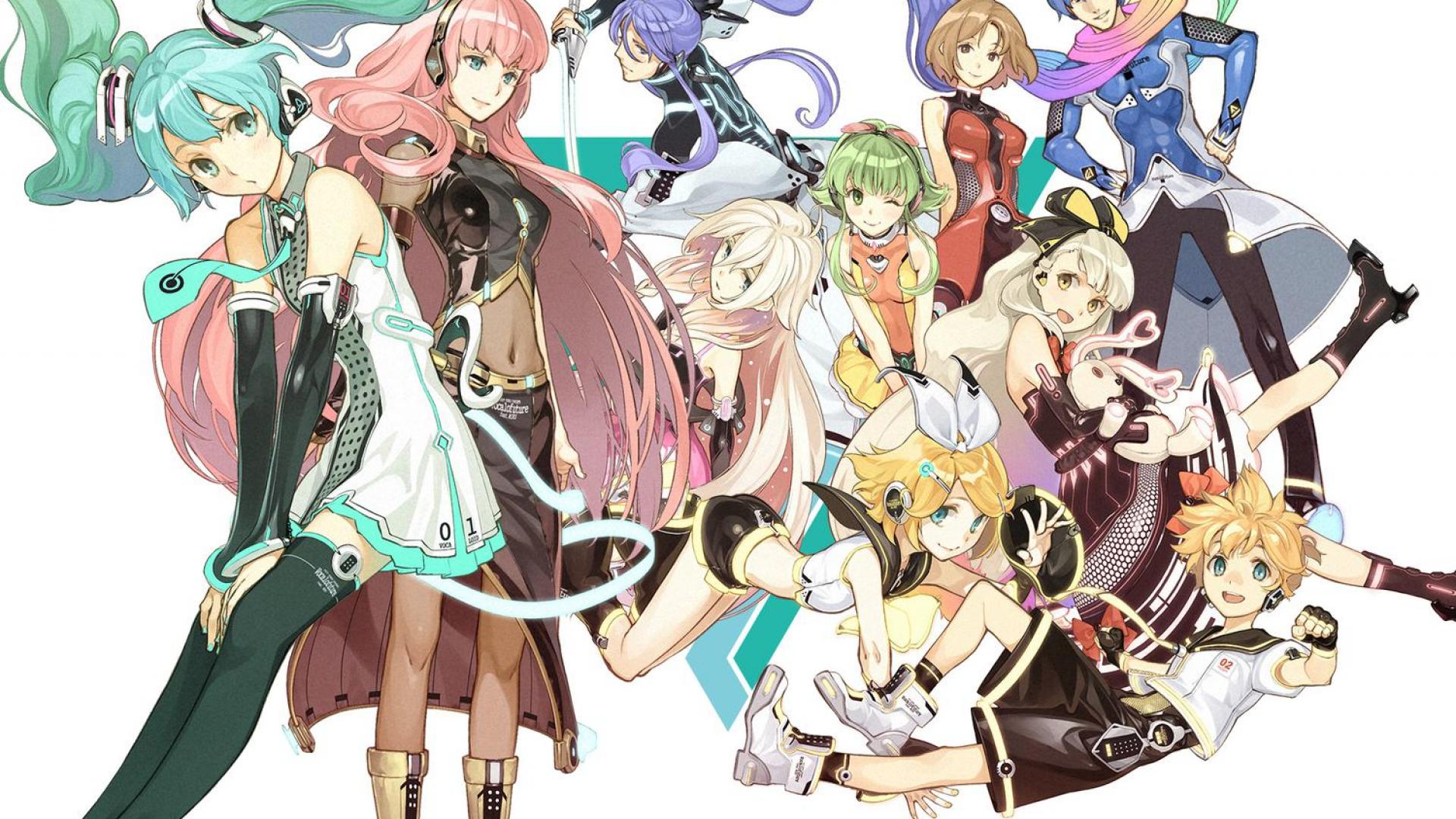 Сцены. Miku Music Vocaloid