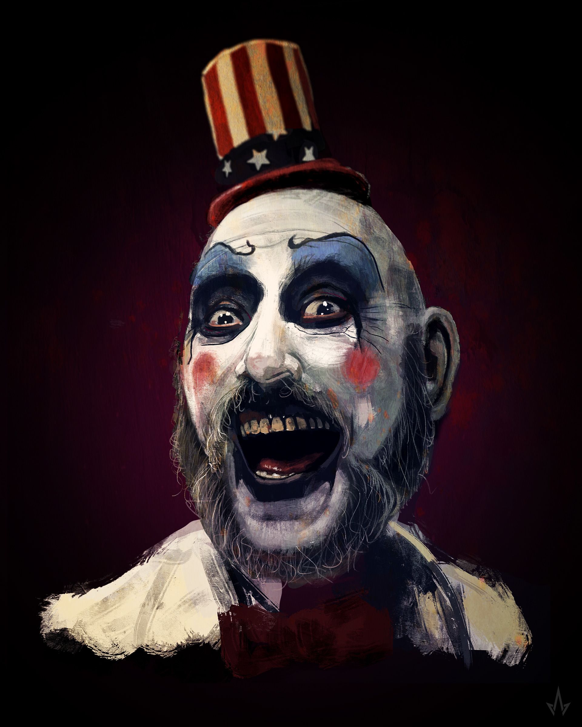 Captain Spaulding Painting at PaintingValley.