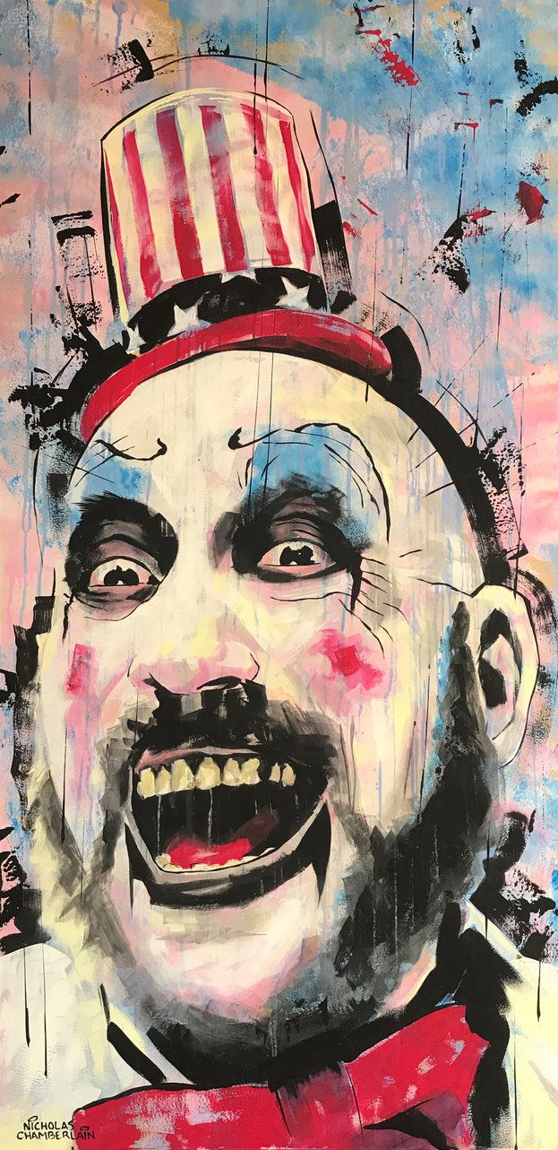 Captain Spaulding Painting. Explore