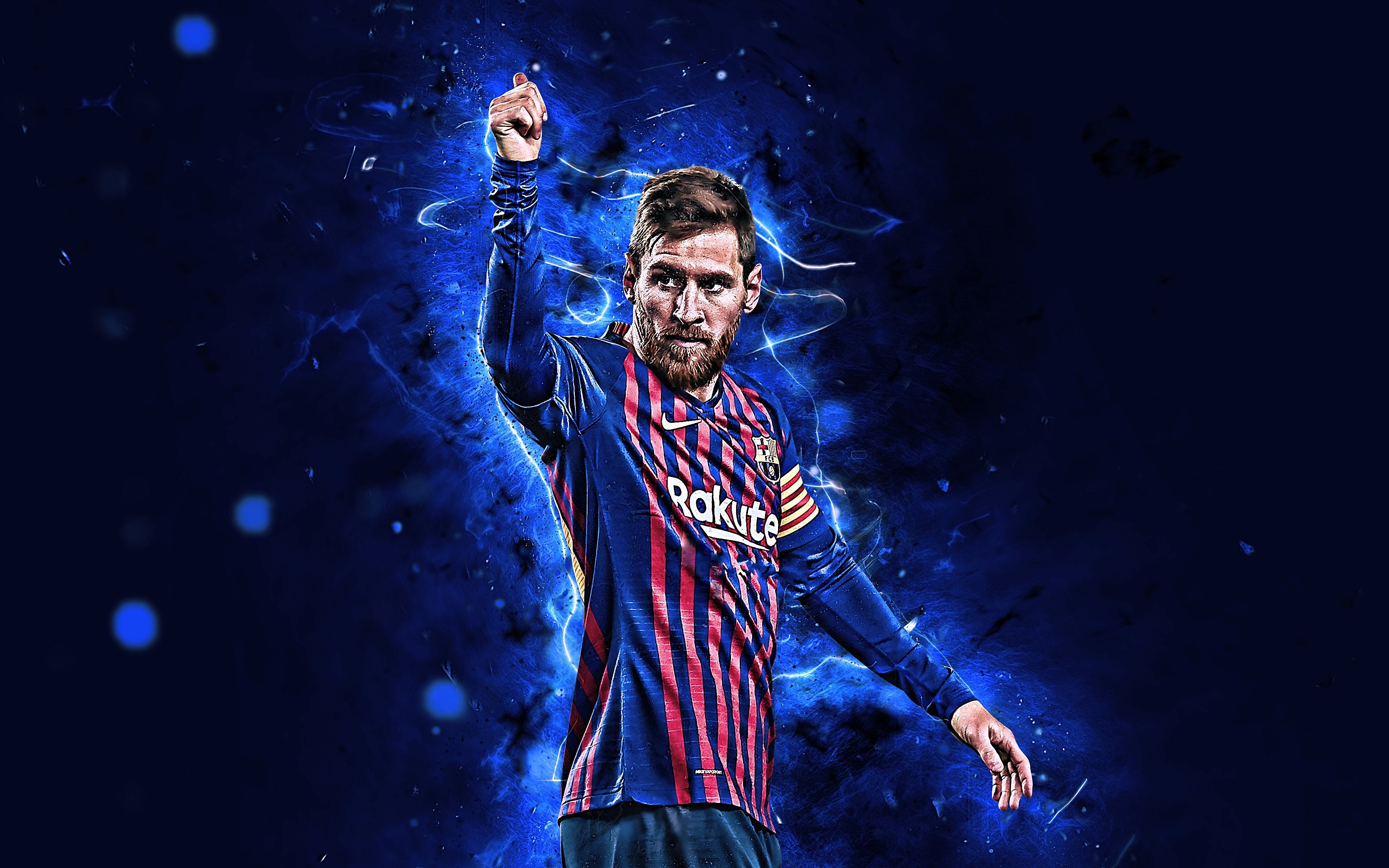 Mời bạn đến và chiêm ngưỡng bức hình nền máy tính 4K của ngôi sao bóng đá Messi. Cùng với độ phân giải siêu nét, tông màu sắc tươi sáng và sự pha trộn khéo léo giữa ánh sáng và bóng tối, bức hình này sẽ thực sự tạo nên một trải nghiệm thú vị cho màn hình máy tính của bạn.