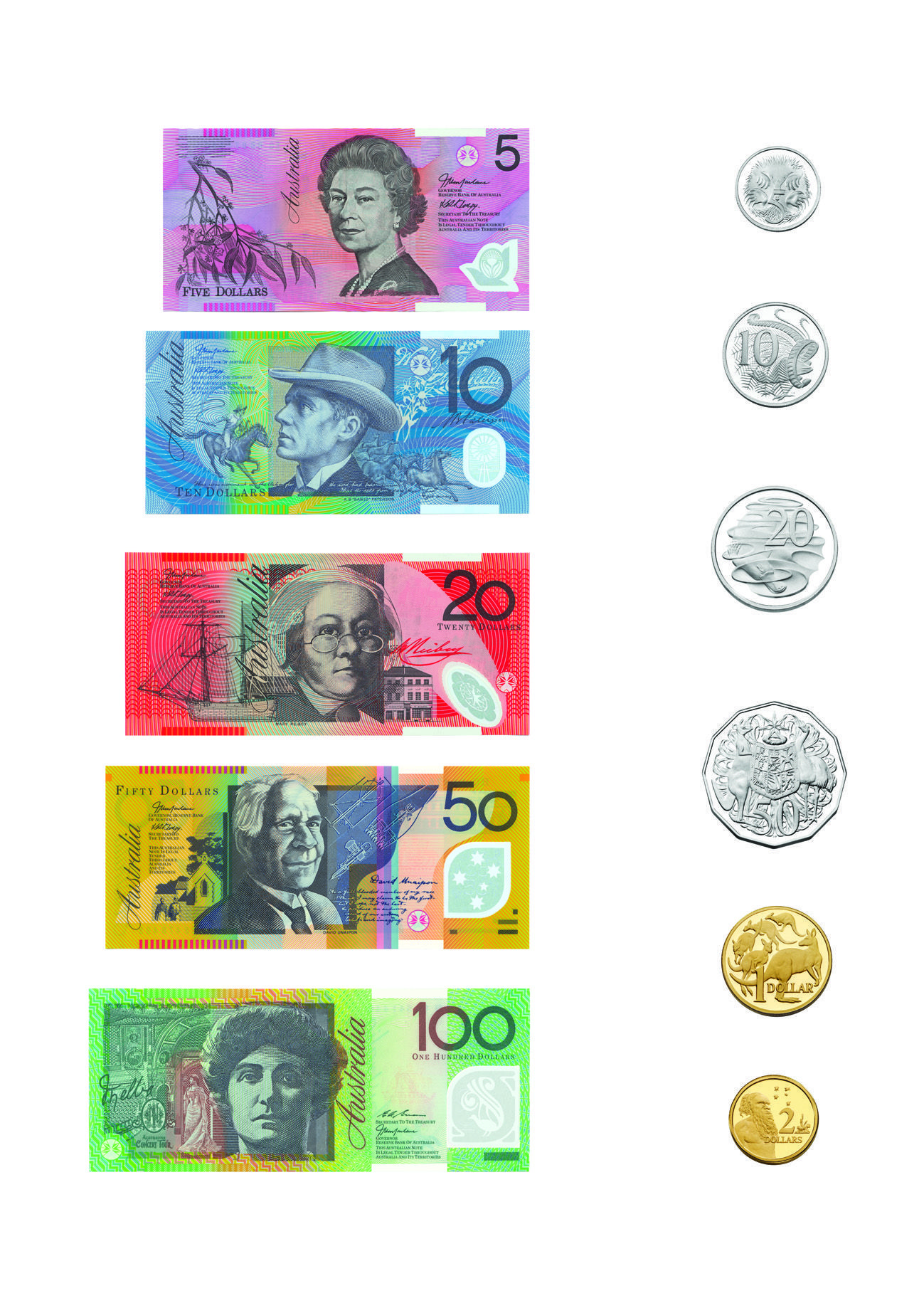 australian money picture for print