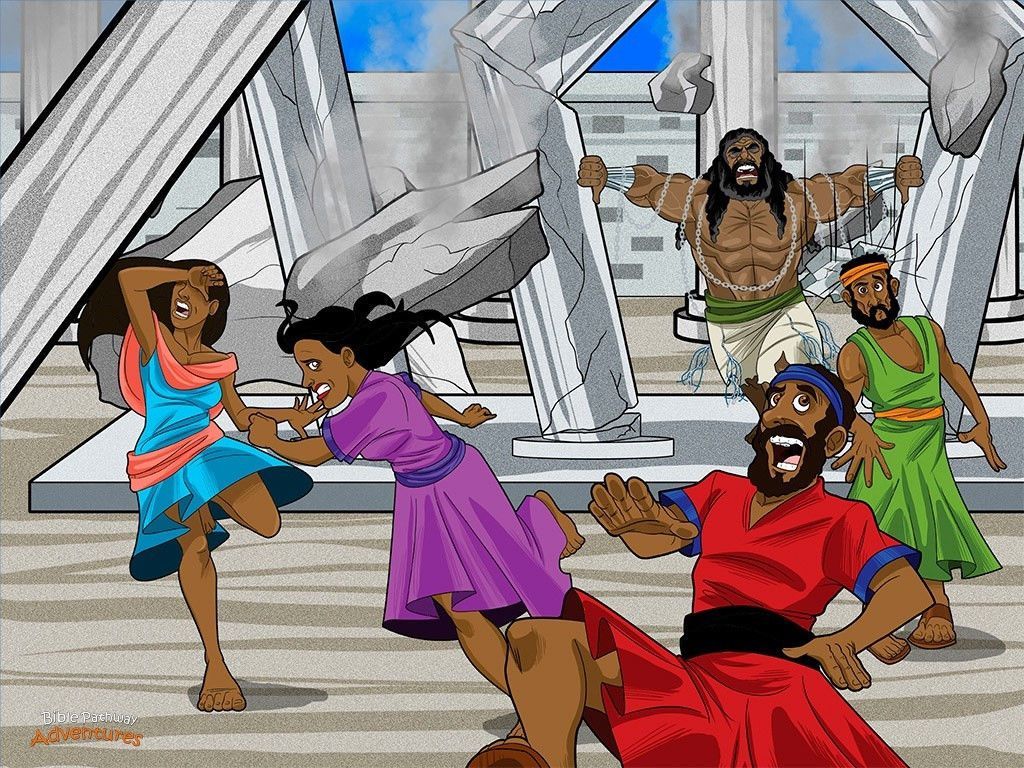 Free Visuals: Samson. Philistine, Bible activities, Abraham bible