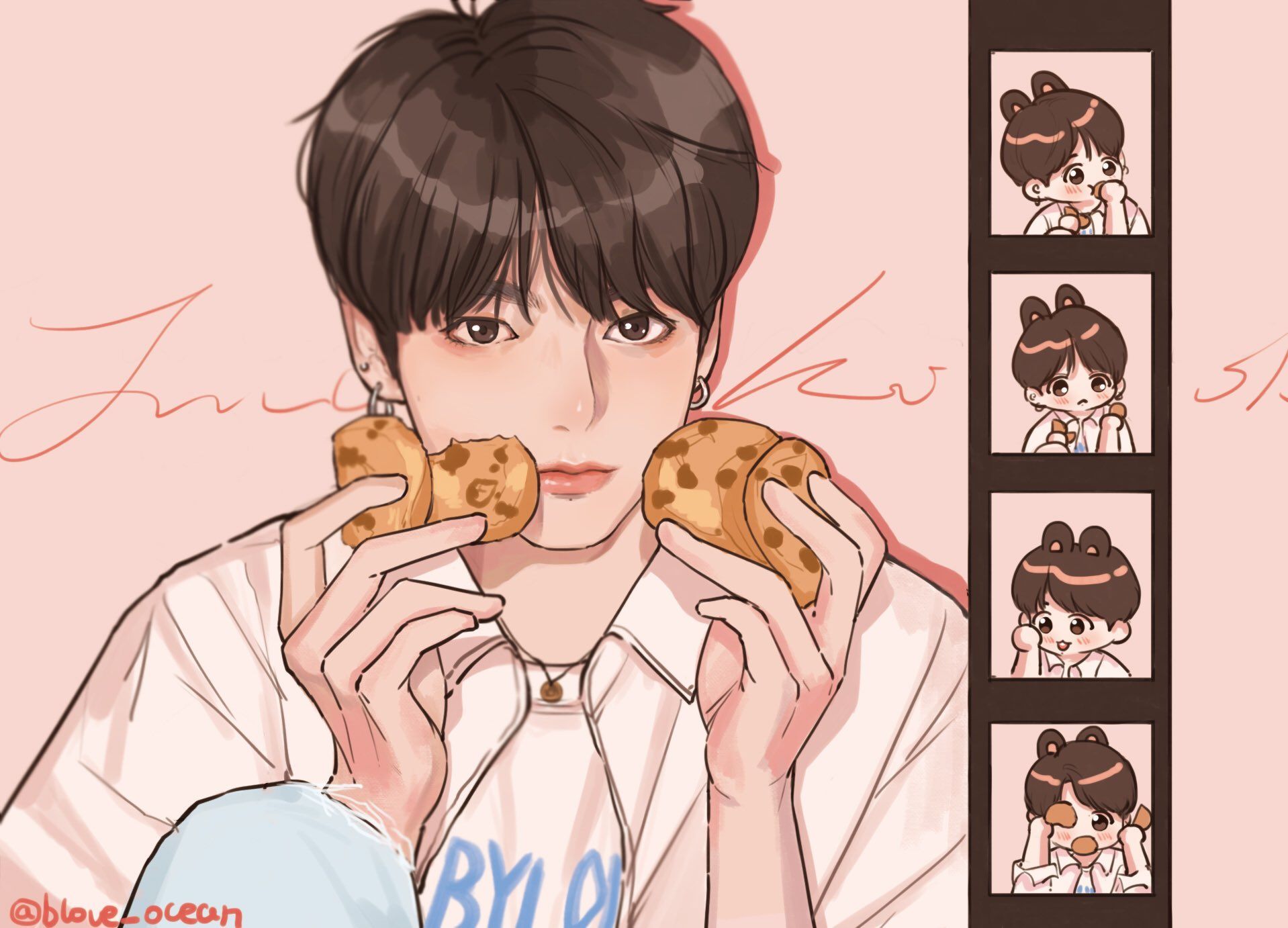 Jung Kook Anime Wallpaper