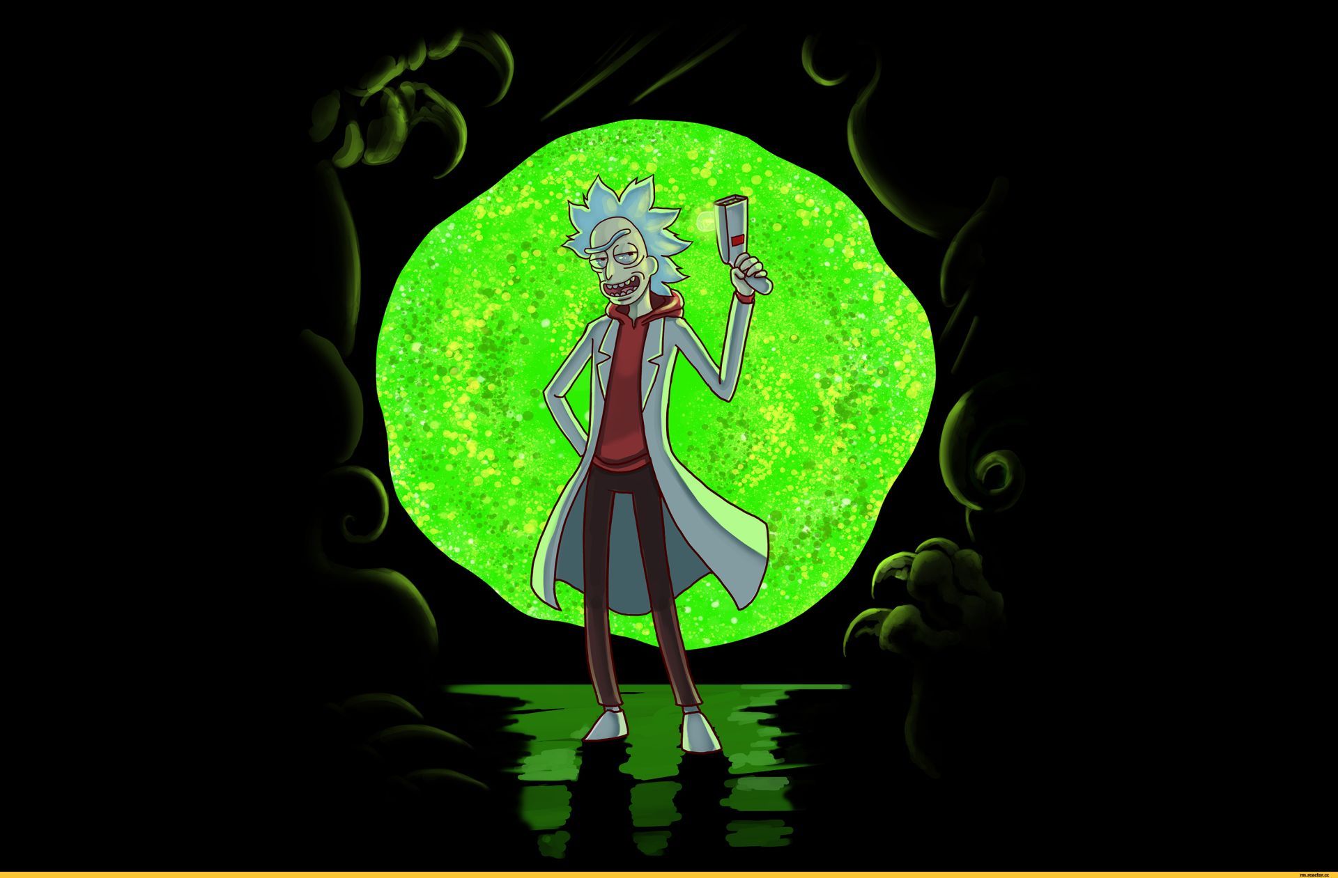 About: rick and morty portal wallpaper. (Google Play version