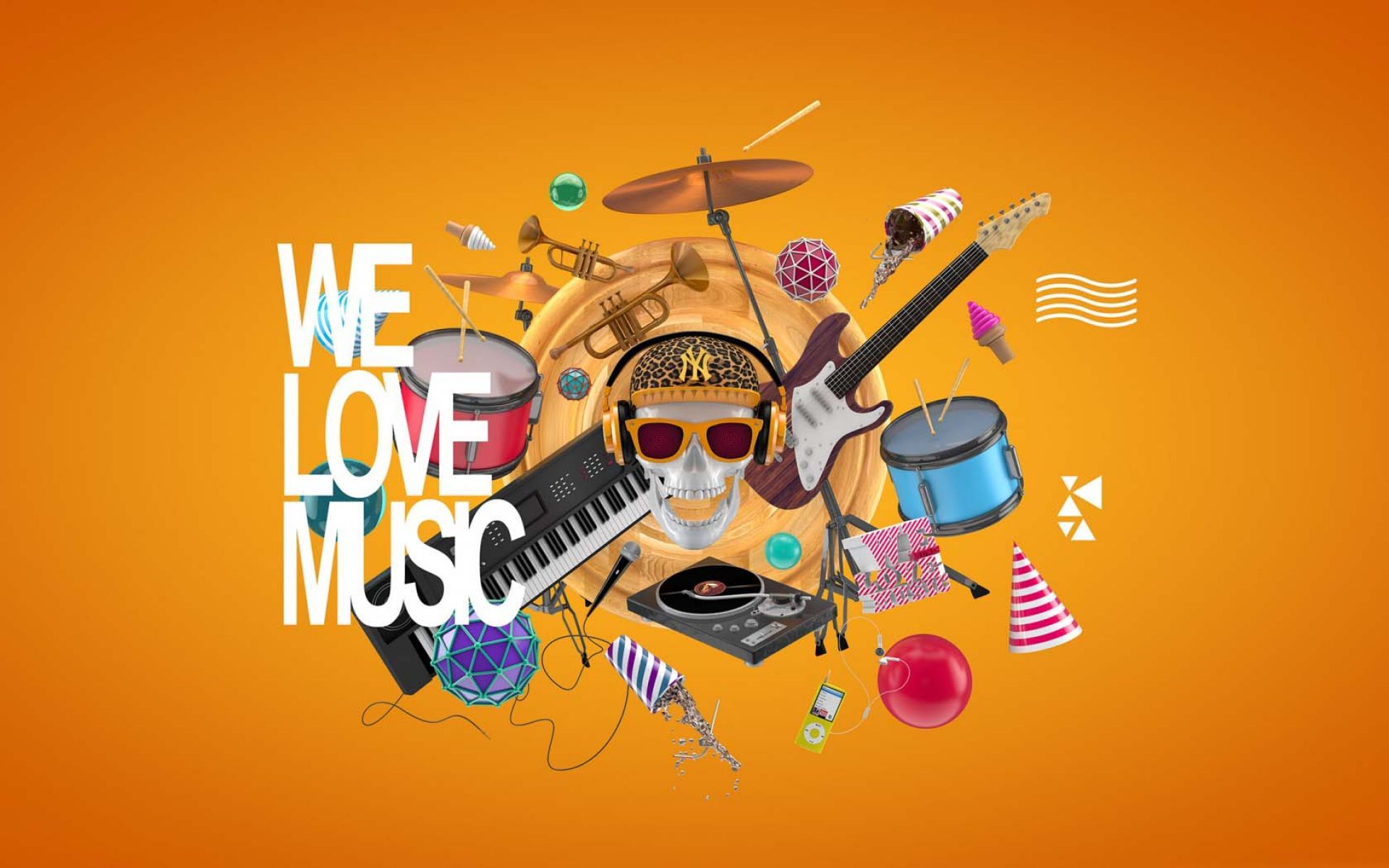 we love music wallpaper. HD Dance and Music Wallpaper for Mobile