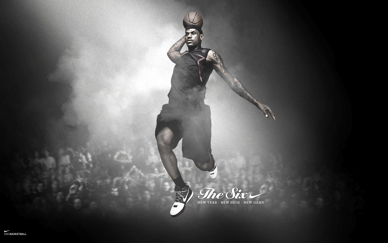 Desktop Wallpaper: Lebron James Nike Basketball Desktop Wallpaper