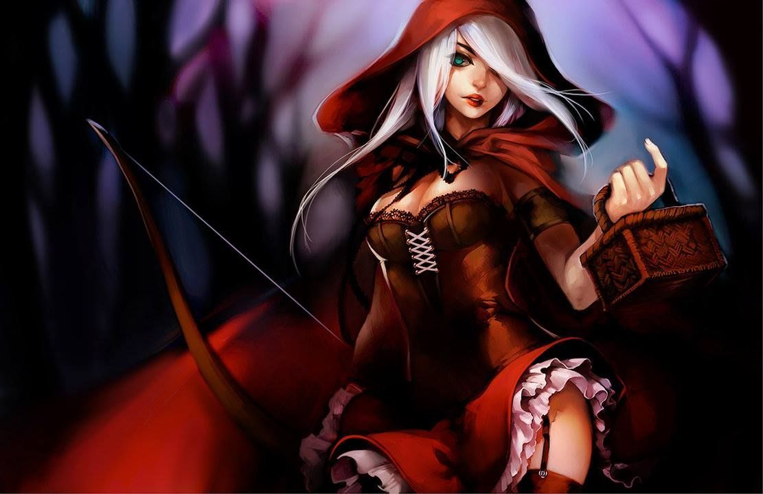 Red Riding Hood Ashe >>> can this be a skin? :3