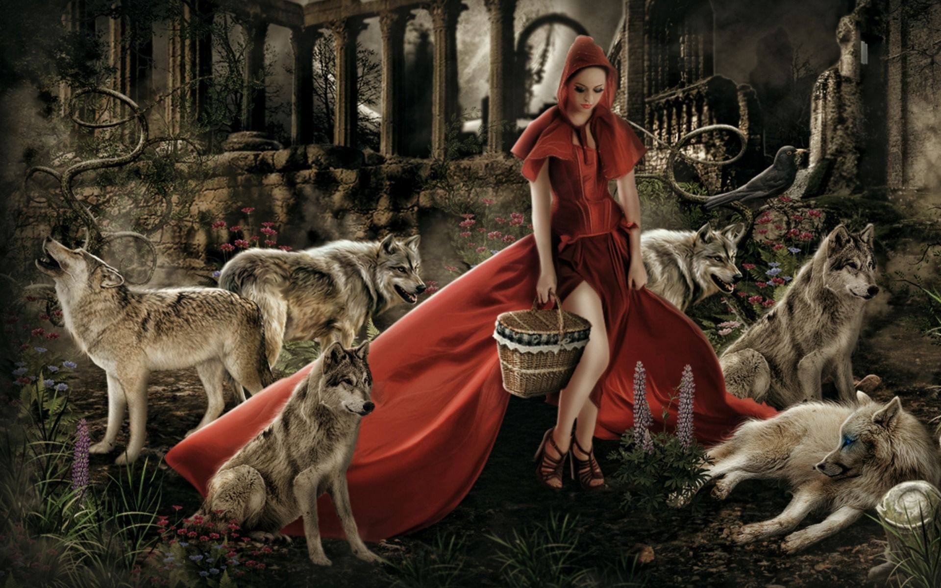 Red Riding Hood Anime HD Wallpapers Wallpaper Cave