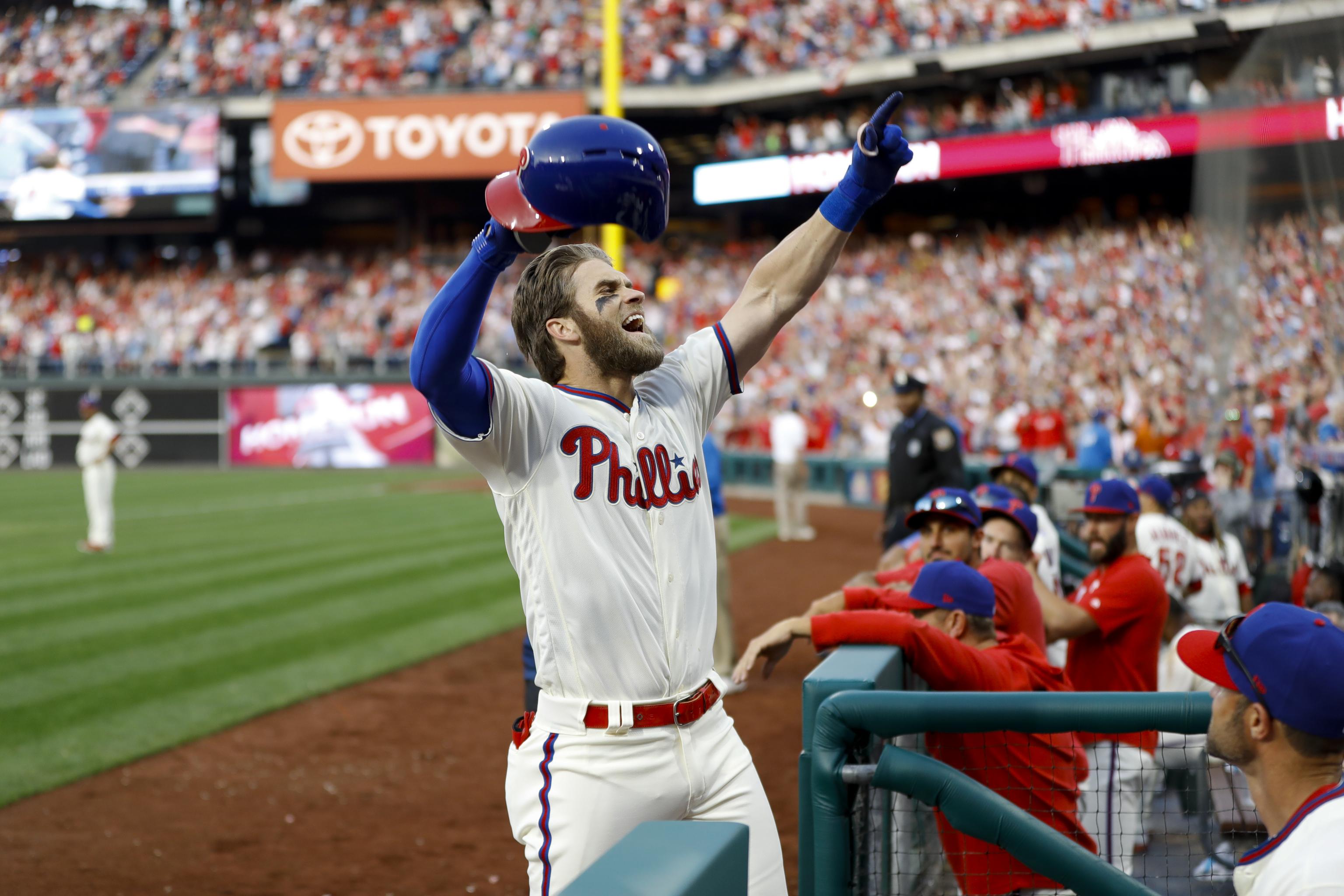 Phillies' Bryce Harper Thanks Nationals, Fans Before Return to.