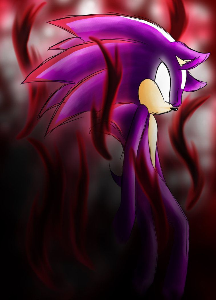 Darkspine Sonic by Sweecrue HD phone wallpaper