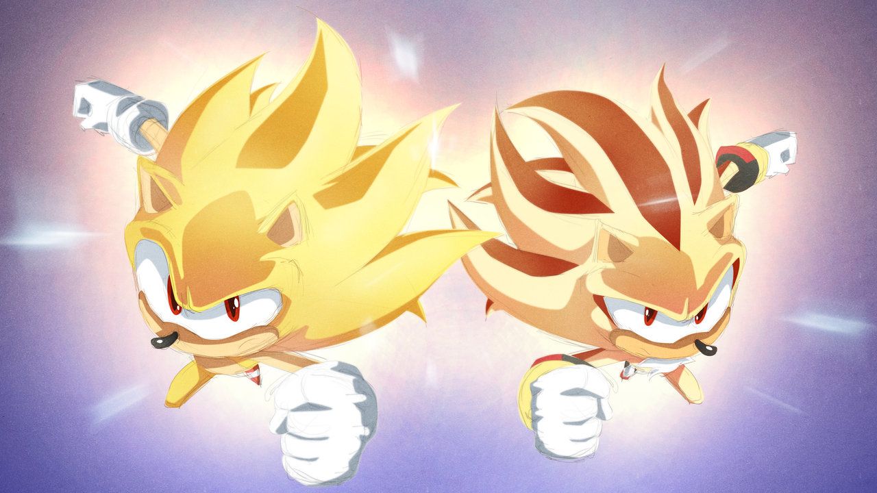 Sonic X Super Sonic And Super Shadow Vs The Final Hazard