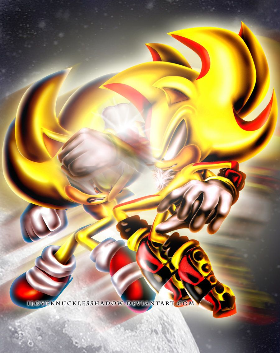 Super Sonic And Super Shadow Wallpapers - Wallpaper Cave