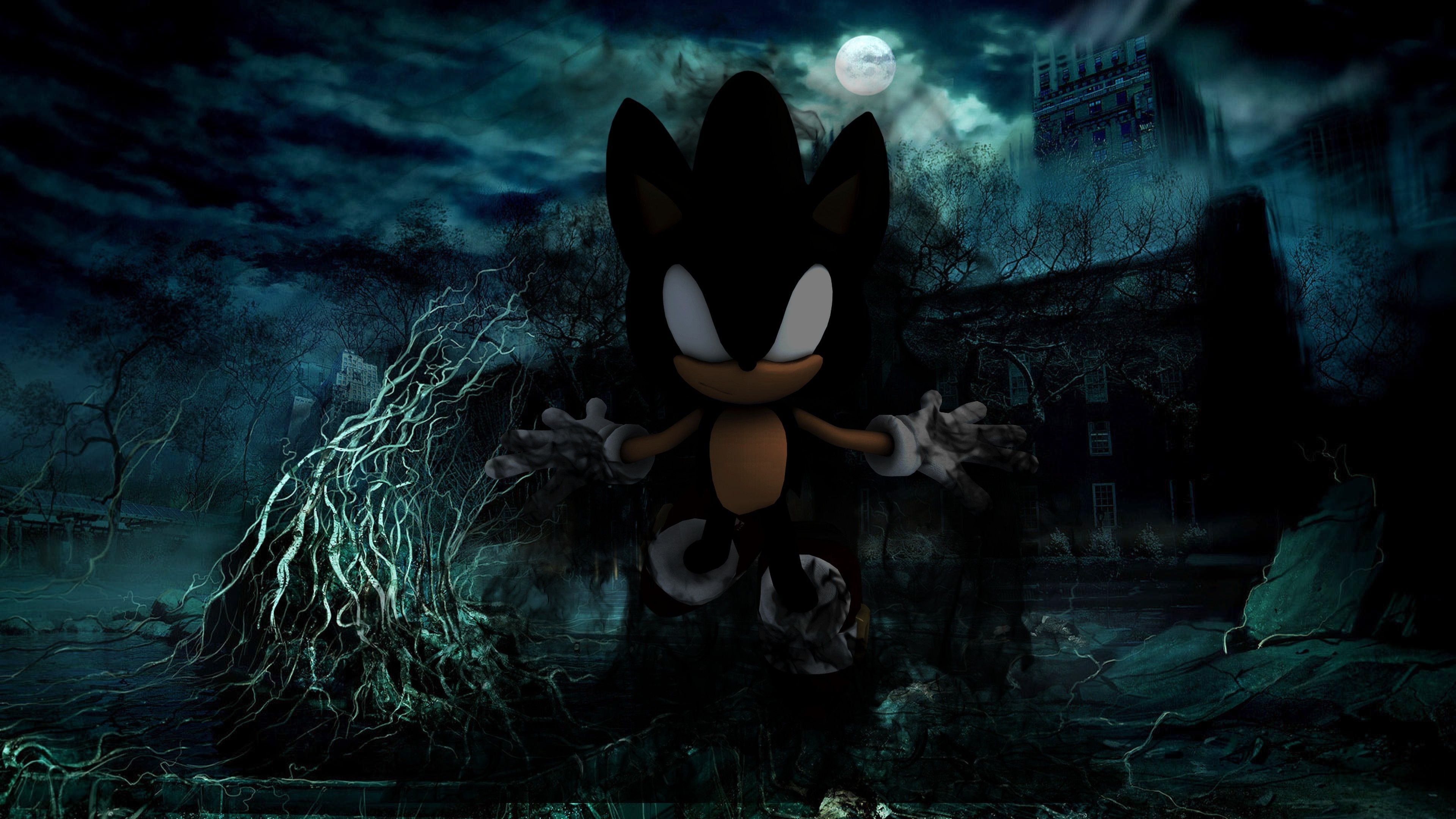 Dark Spine Sonic The Hedgehog Wallpaper