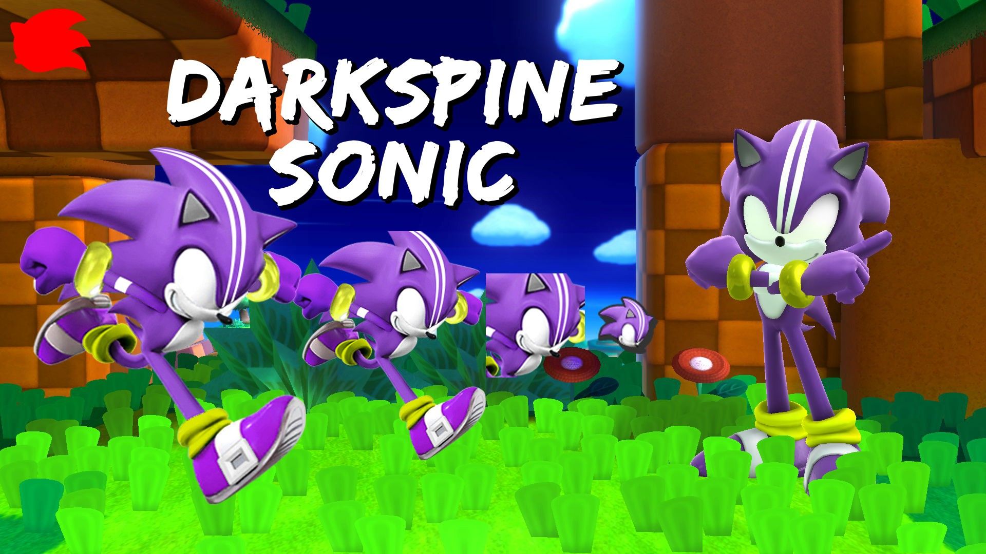 Darkspine Sonic v3! [Super Smash Bros. (Wii U)] [Skin Mods]