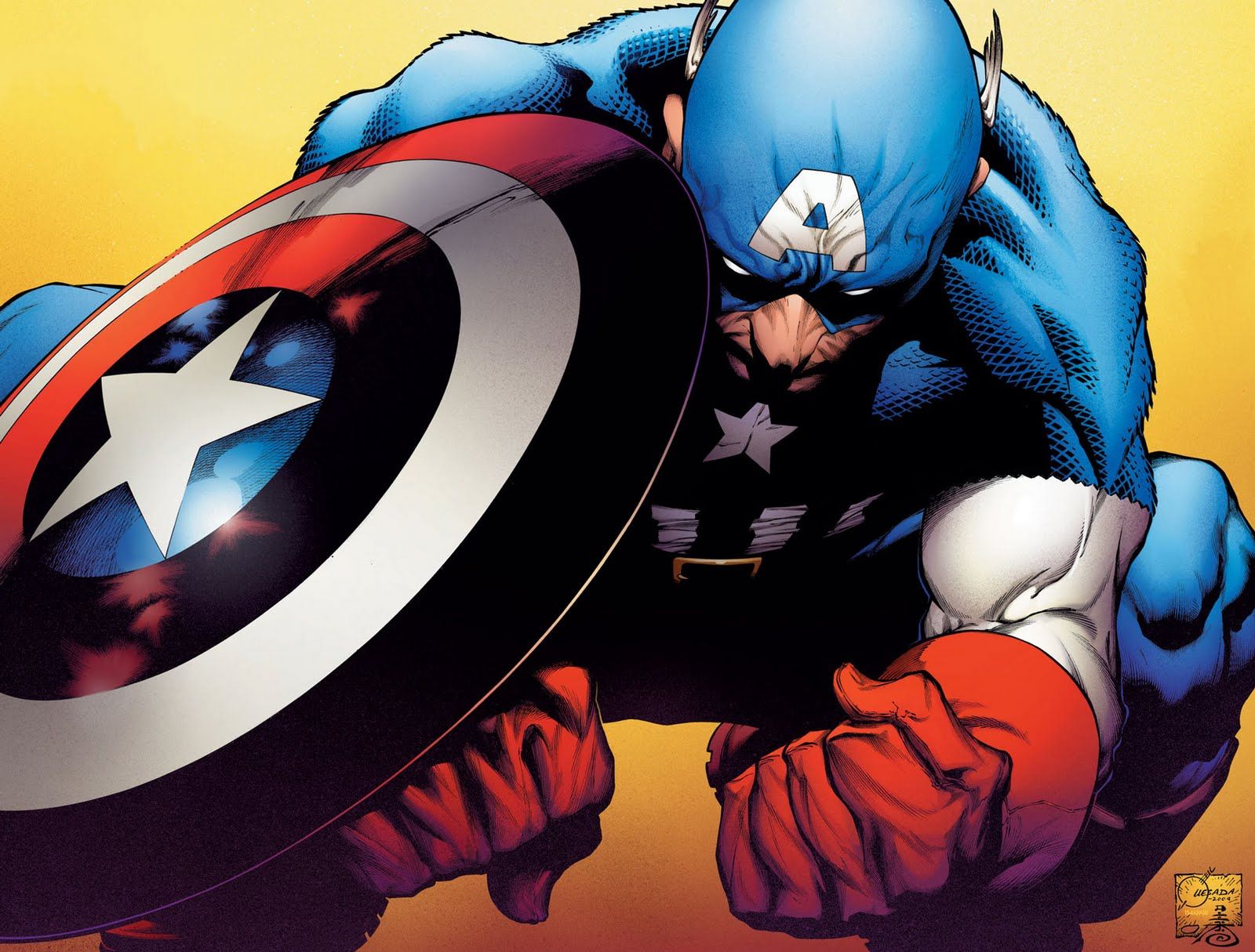 Anime wallpaper: Captain America: The First Avenger