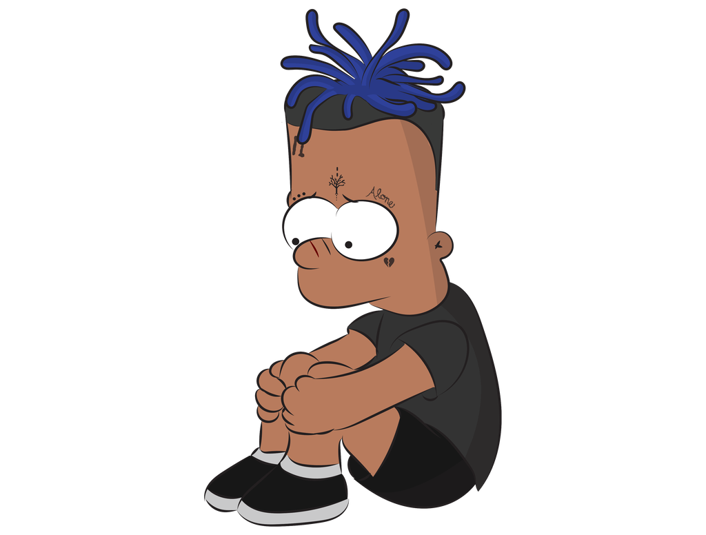 Bart Simpson Xxxtentacion Cartoon Imagination