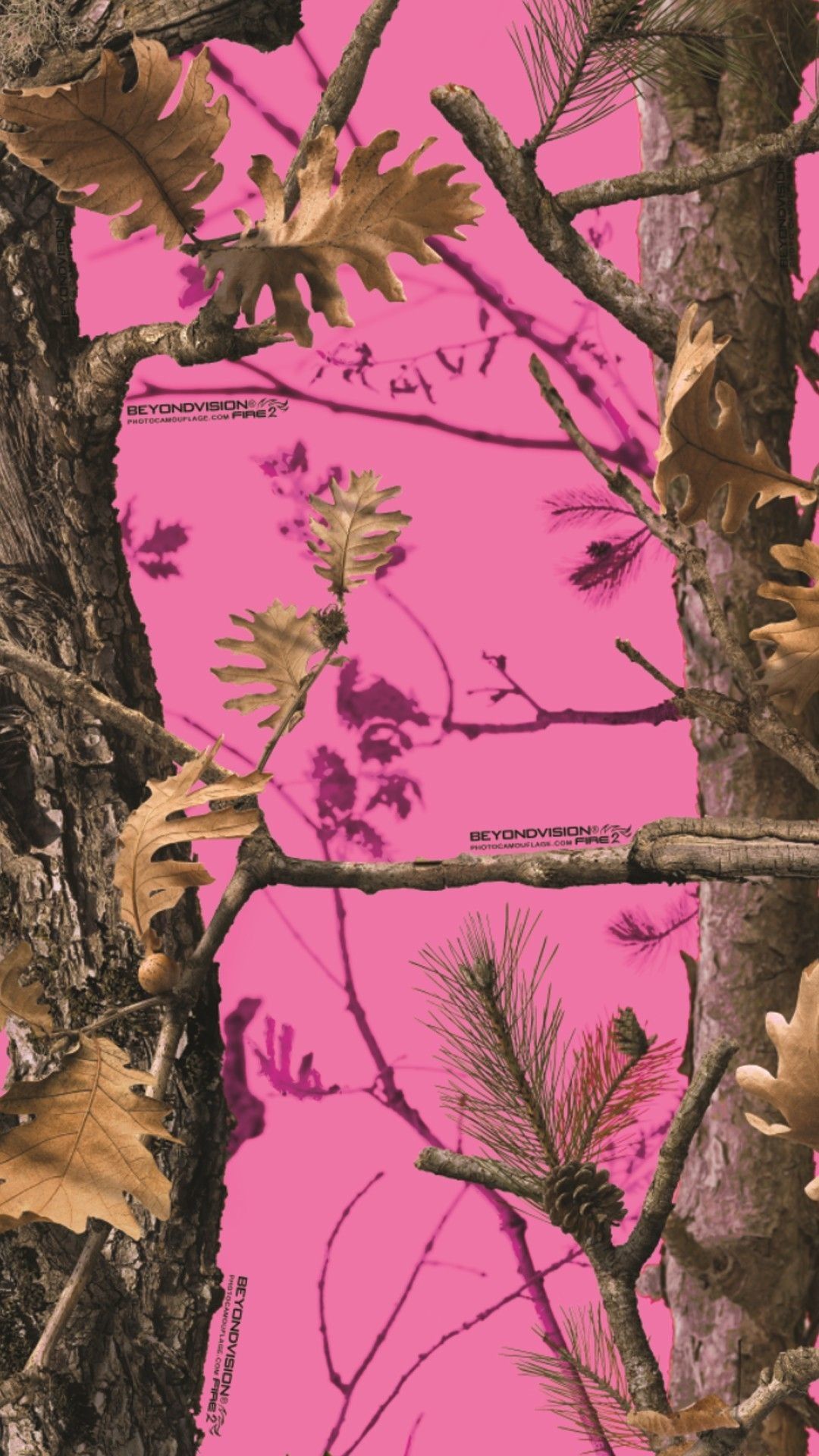 Pink Mossy Oak Wallpaper