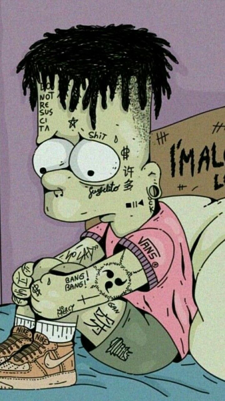 Bart XXXTentacion Wallpapers - Wallpaper Cave