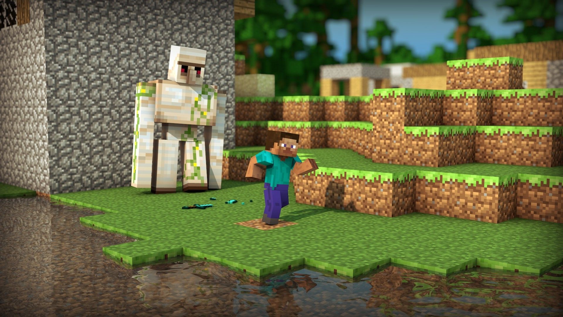 Minecraft, Video Games, Steve Wallpaper HD / Desktop and Mobile