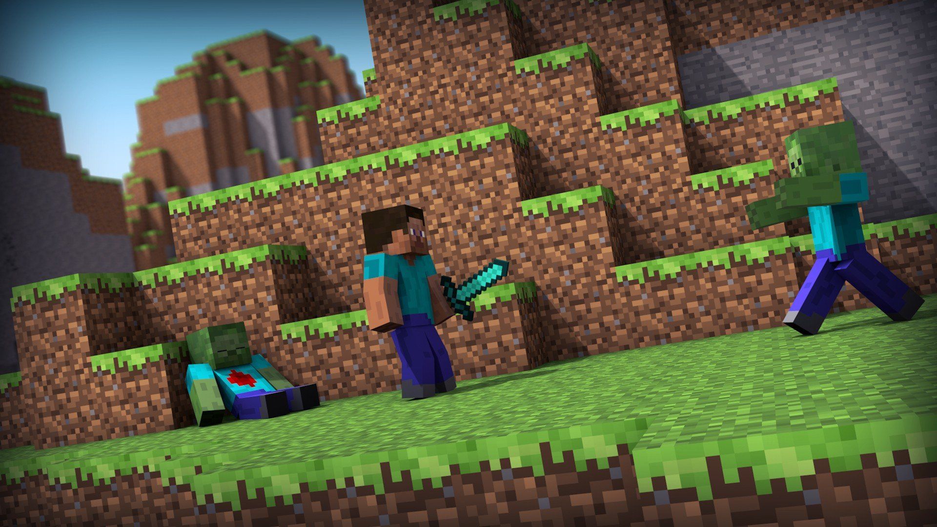 Minecraft Steve Wallpaper