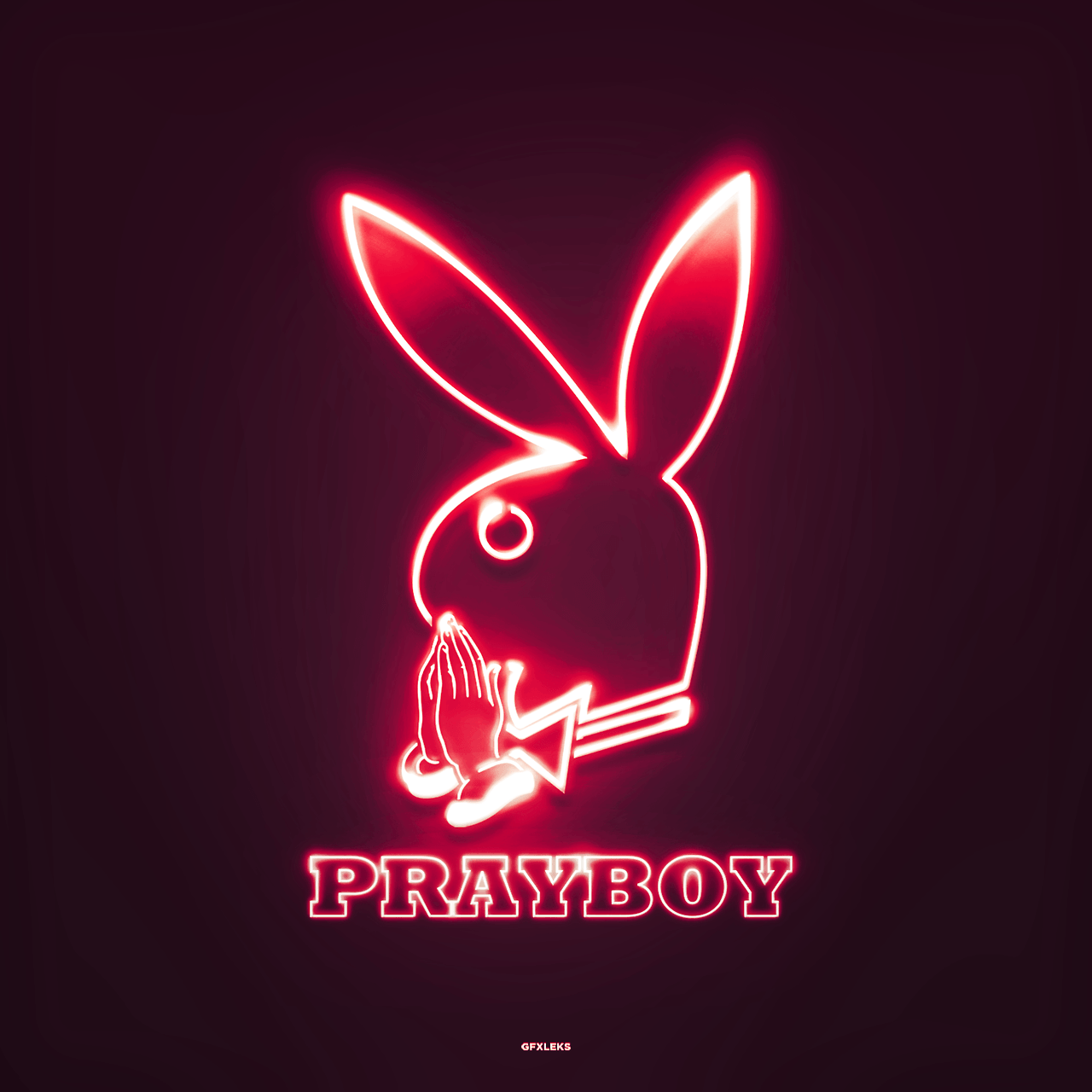 Playboy Bunny Logo Neon Lights Playboy is one of the most recognizable ...
